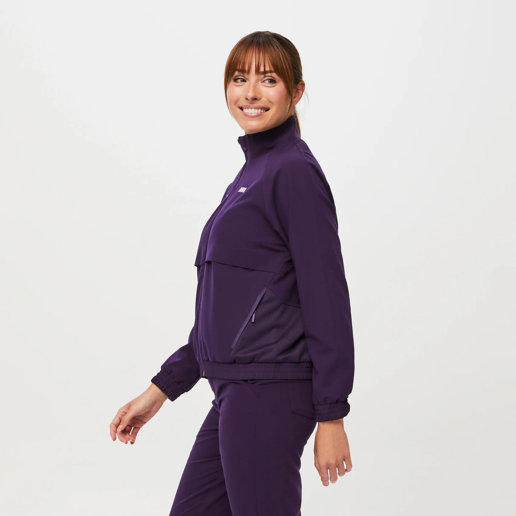 women's Purple Jam Sydney - Scrub Jacket - Image 3