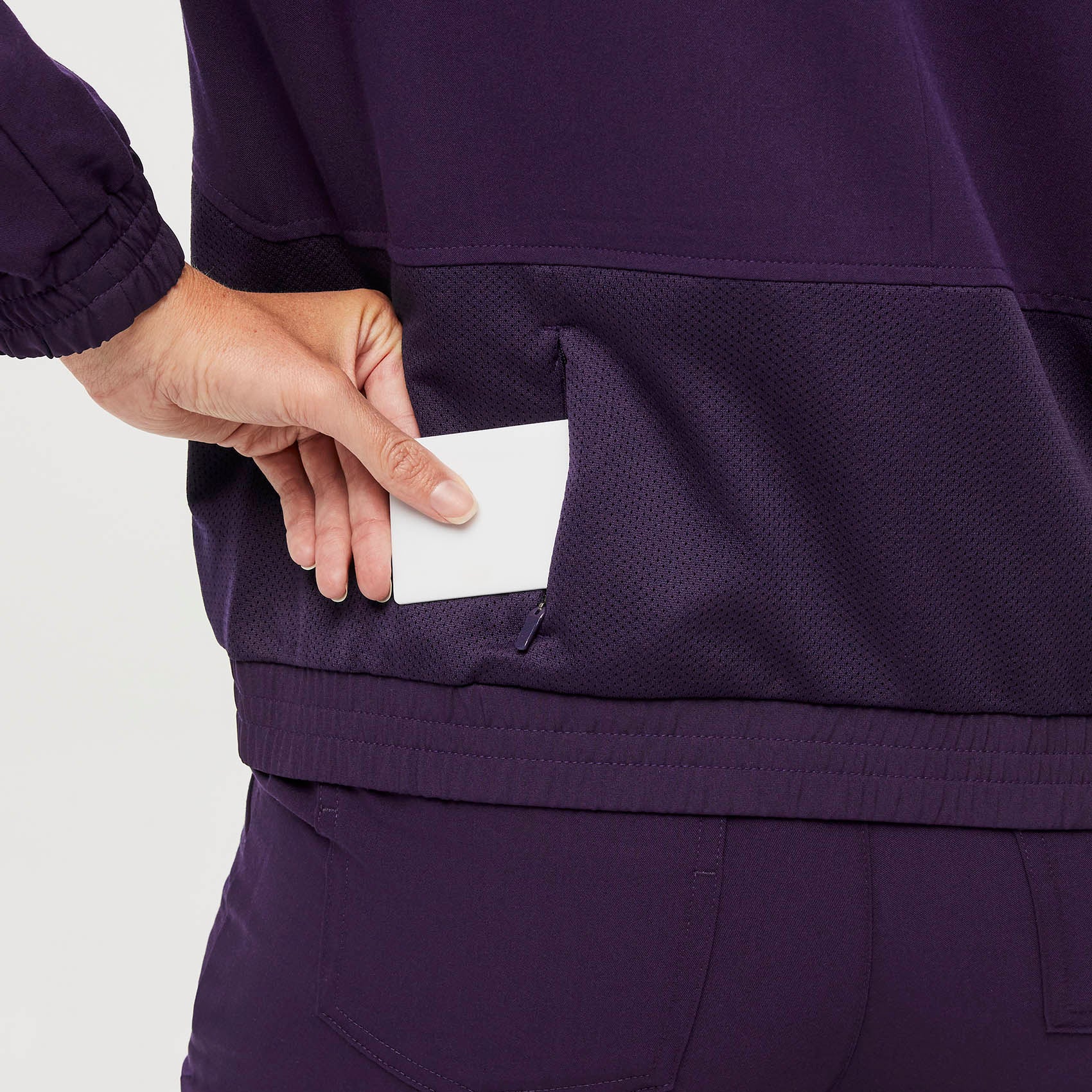 women's Purple Jam Sydney - Scrub Jacket - Image 6