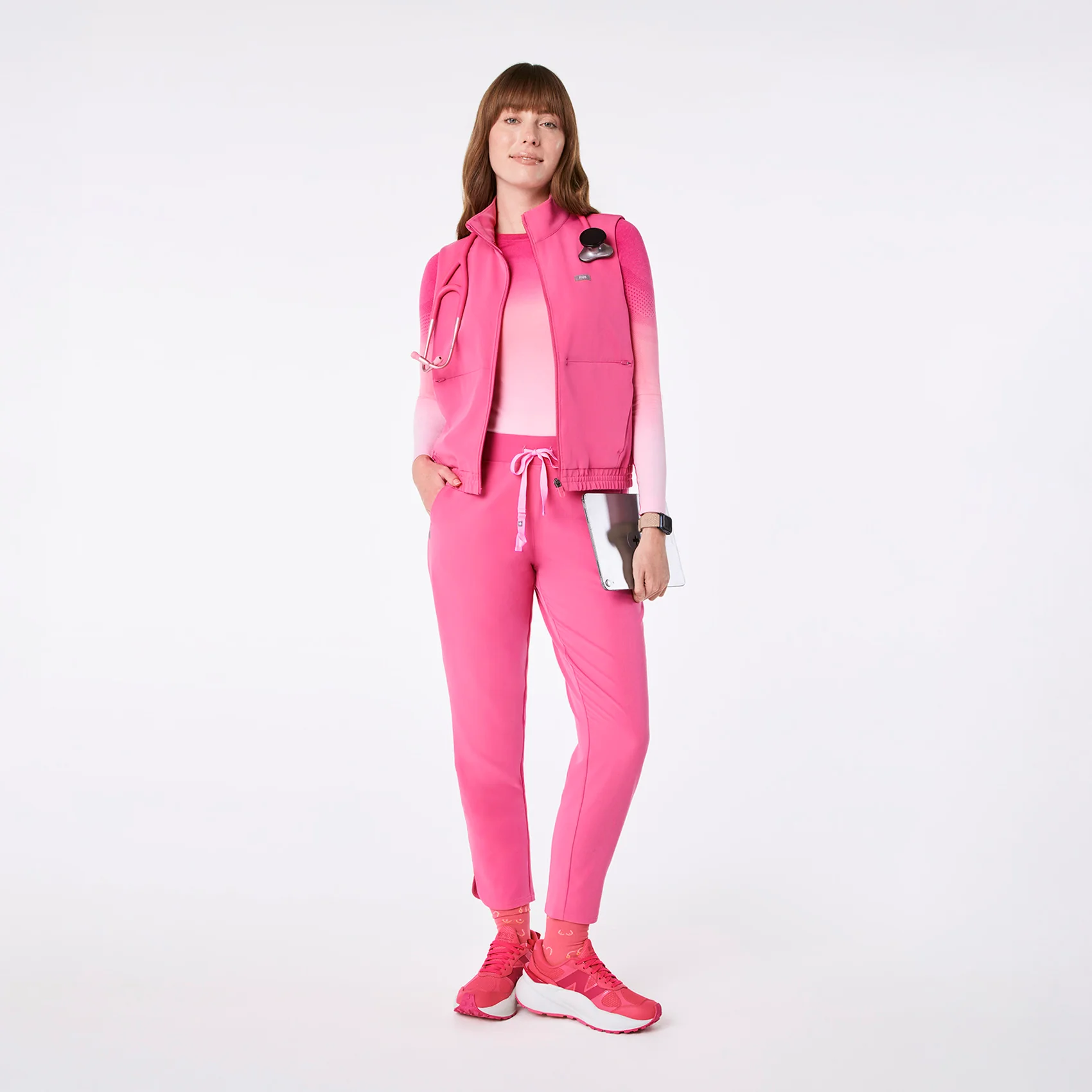 women's F'ing Pink Sydney Vest - Image 2