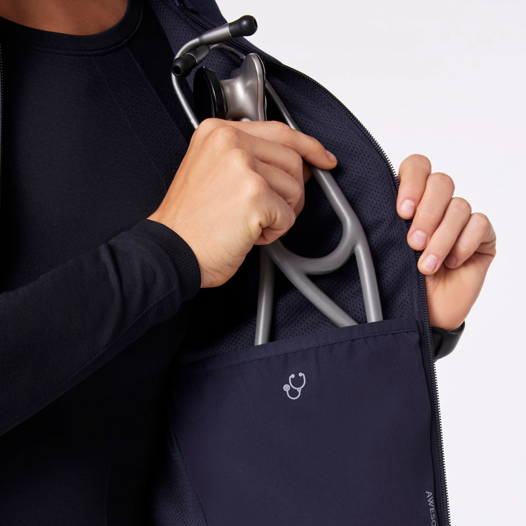 women's Navy Sydney Vest - Image 10