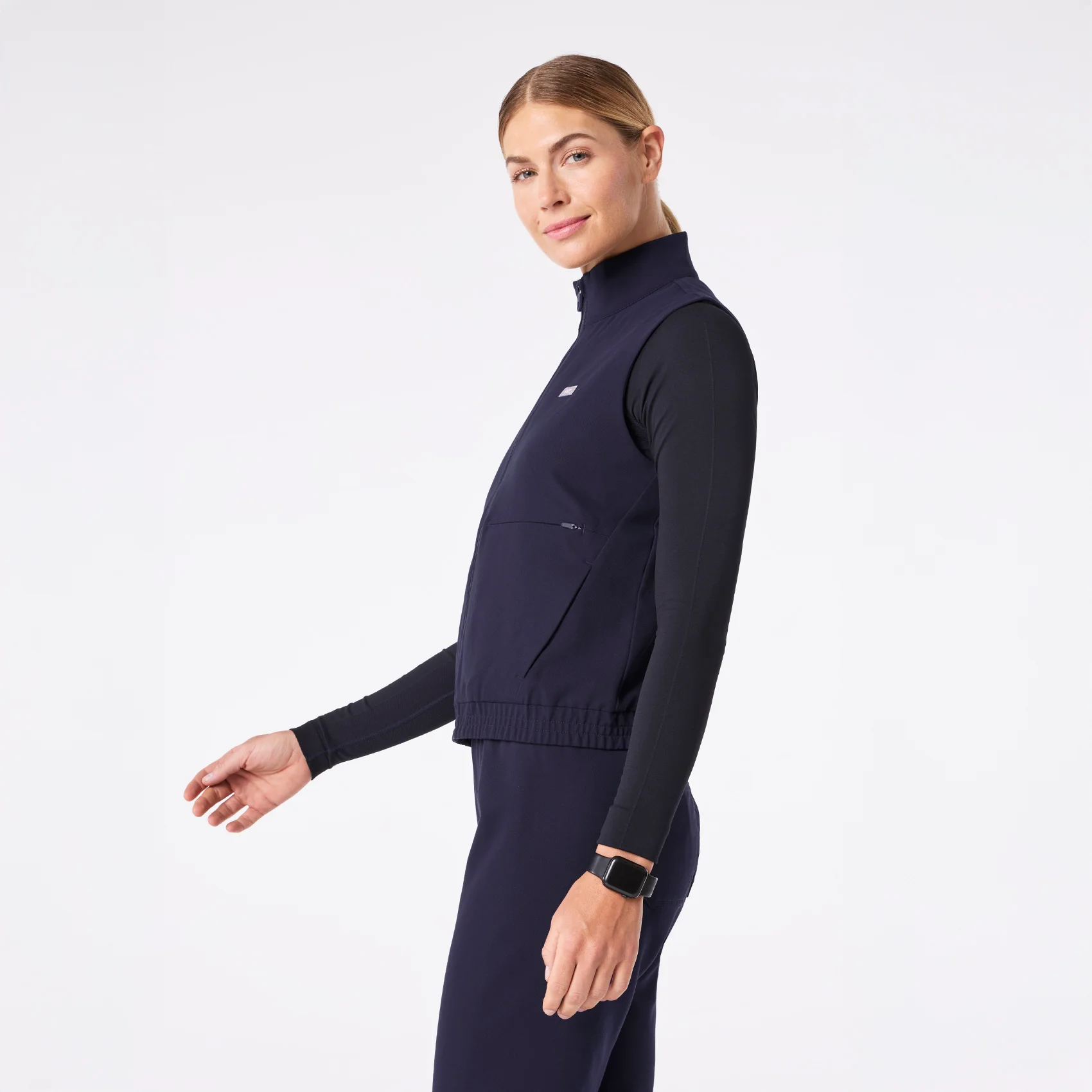 women's Navy Sydney Vest - Image 3