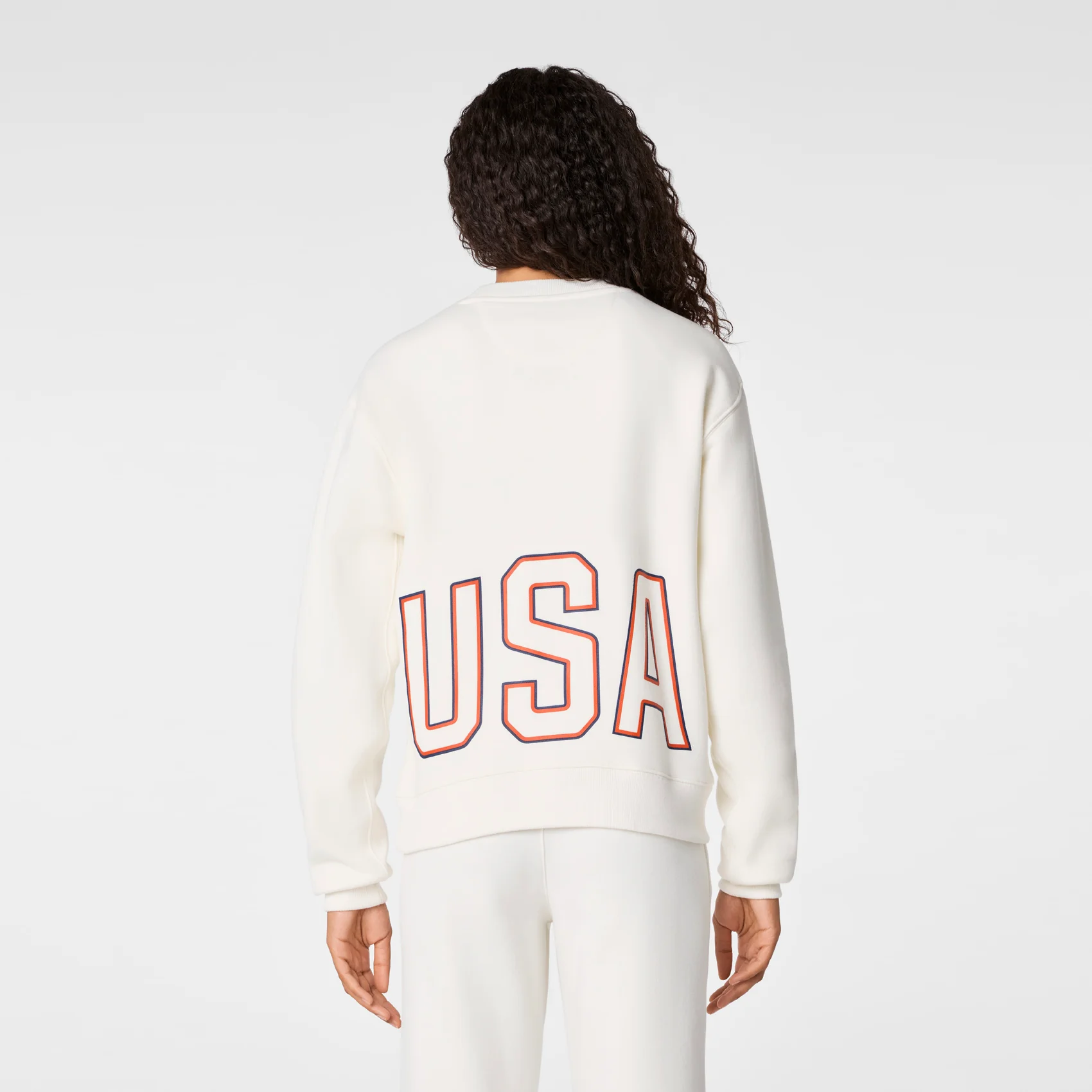 women's Off White FIGS x Team USA Off-Shift - Crewneck Sweatshirt™ - Image 4