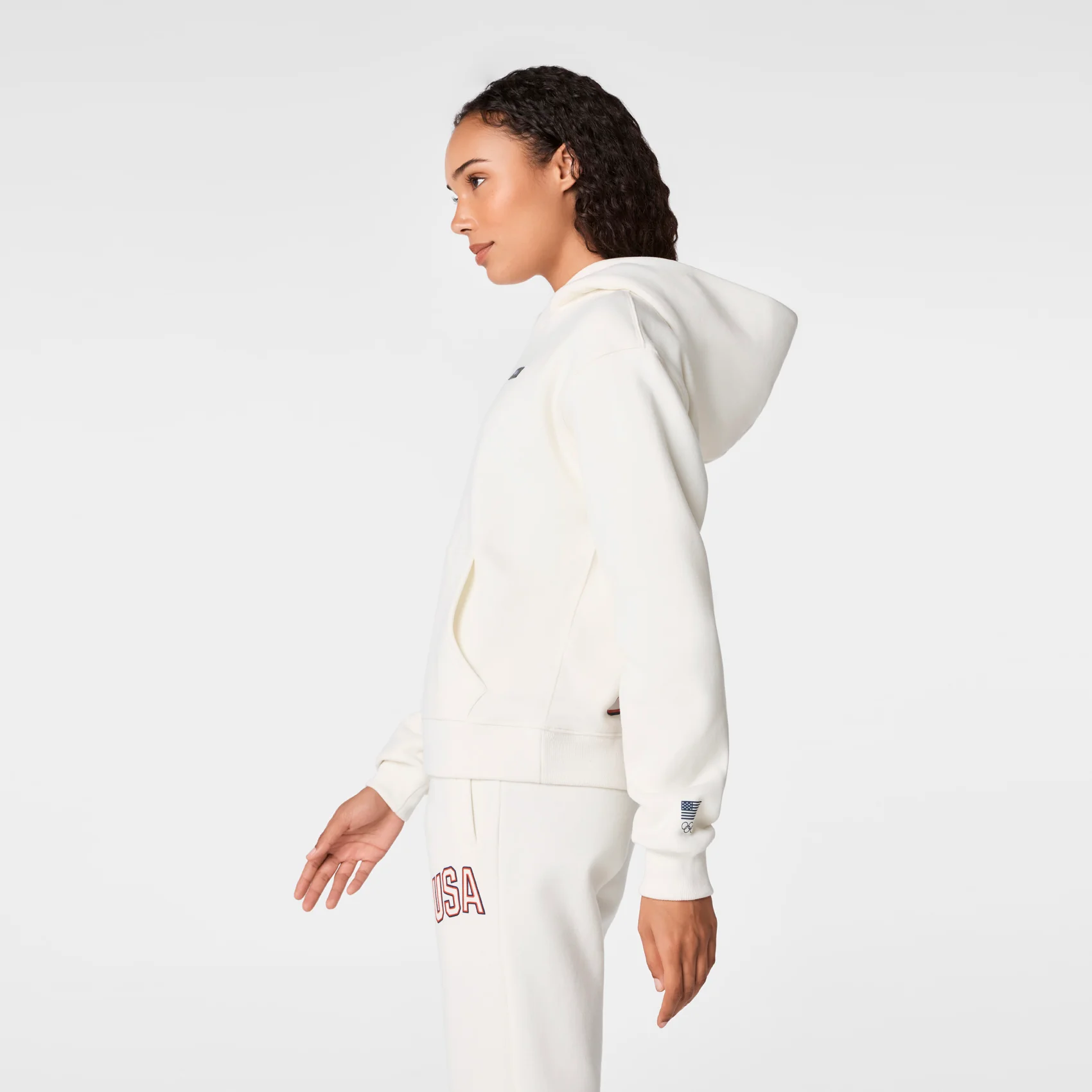 women's Off White FIGS x Team USA Off-Shift - Hoodie Sweatshirt™ - Image 3