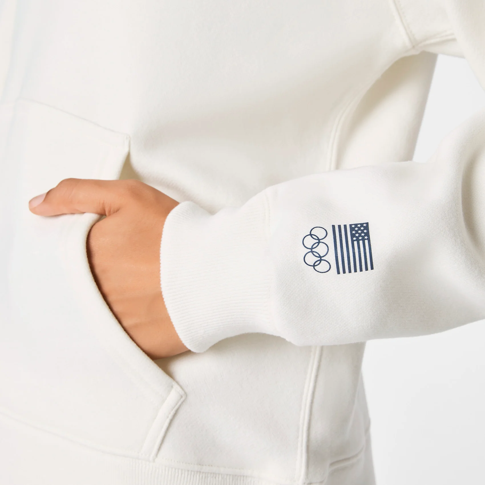 women's Off White FIGS x Team USA Off-Shift - Hoodie Sweatshirt™ - Image 8