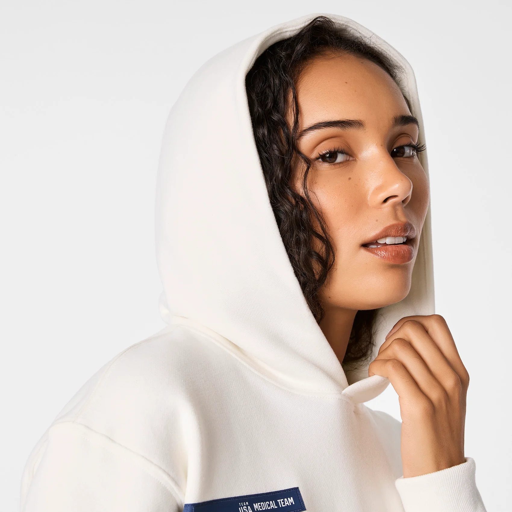 women's Off White FIGS x Team USA Off-Shift - Hoodie Sweatshirt™ - Image 9