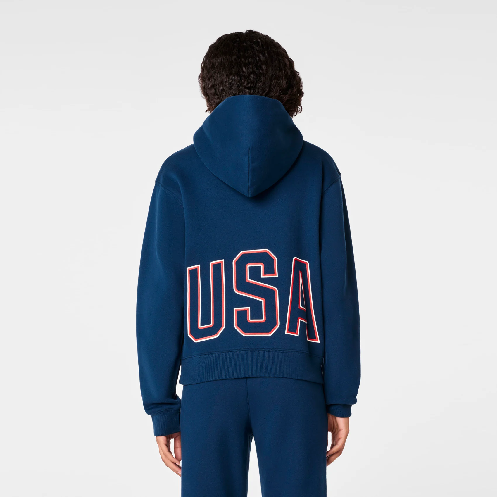 women's Team USA Blue FIGS x Team USA Off-Shift - Hoodie Sweatshirt™ - Image 4
