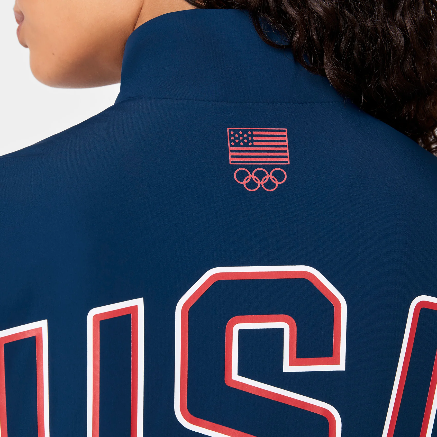 women's Team USA Blue FIGS x Team USA On-Shift - Float Bomber Jacket™ - Image 6