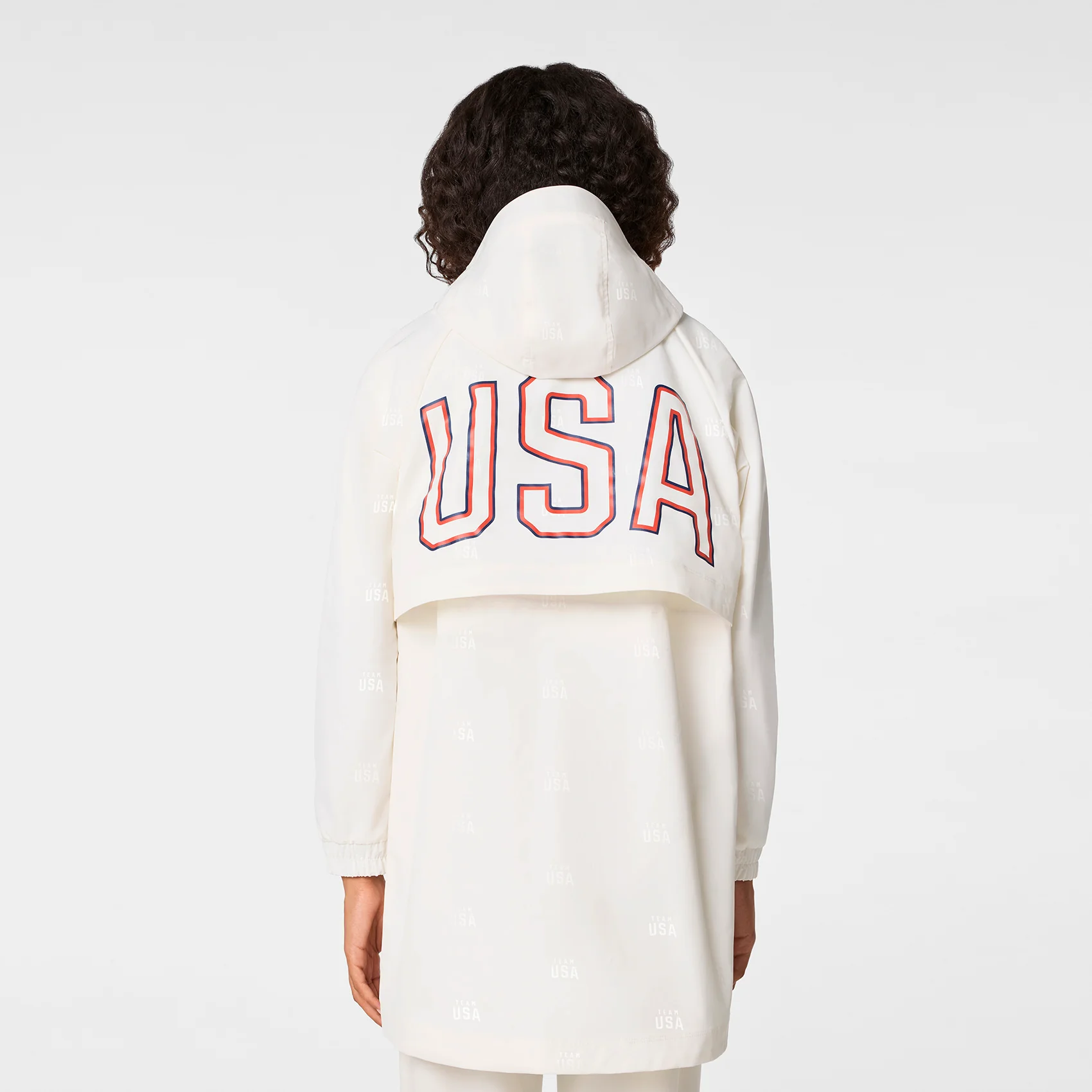 women's Off White FIGS x Team USA On-Shift Stadium Jacket™ - Image 2