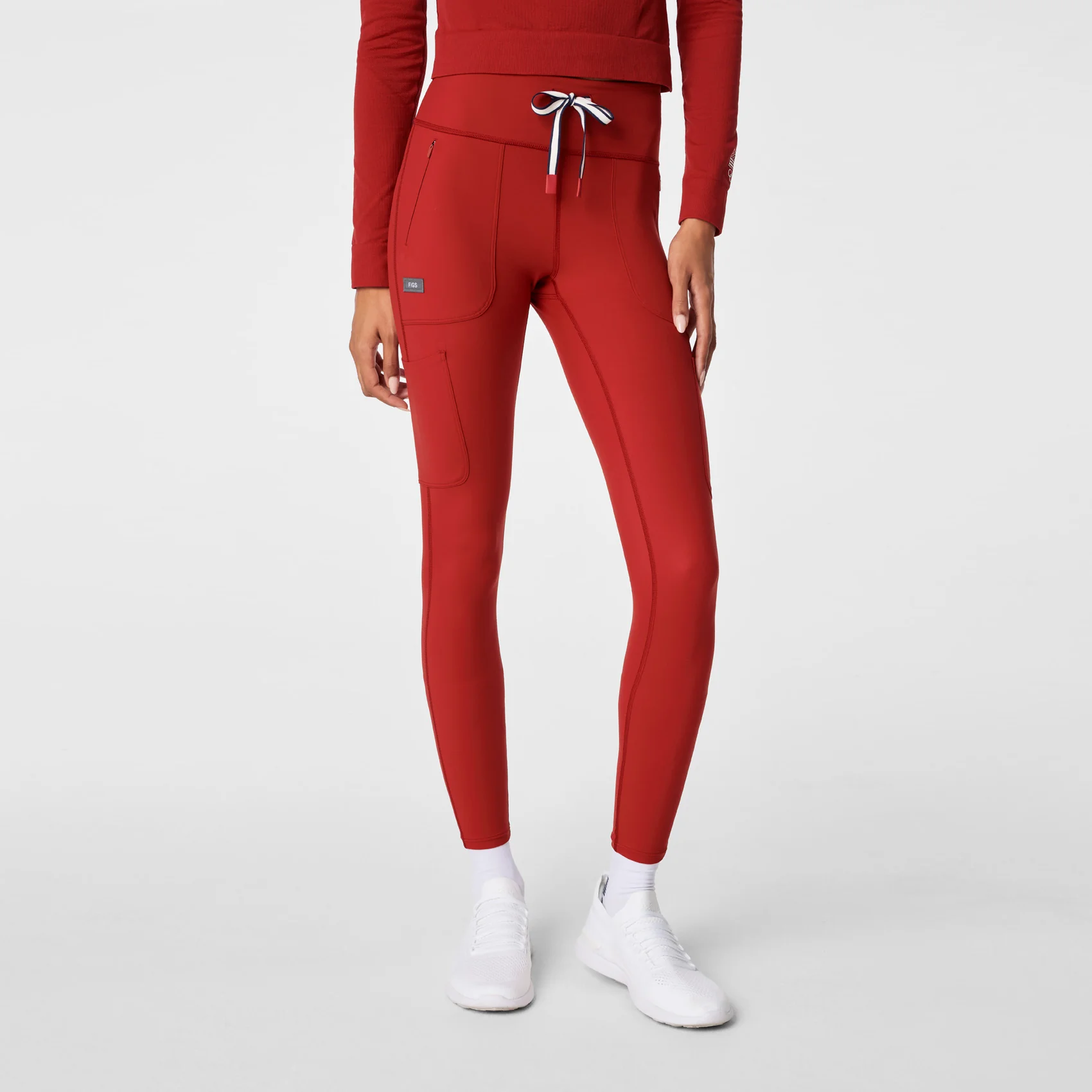 women's Team USA Red FIGS x Team USA - ScrubLeggingâ˘