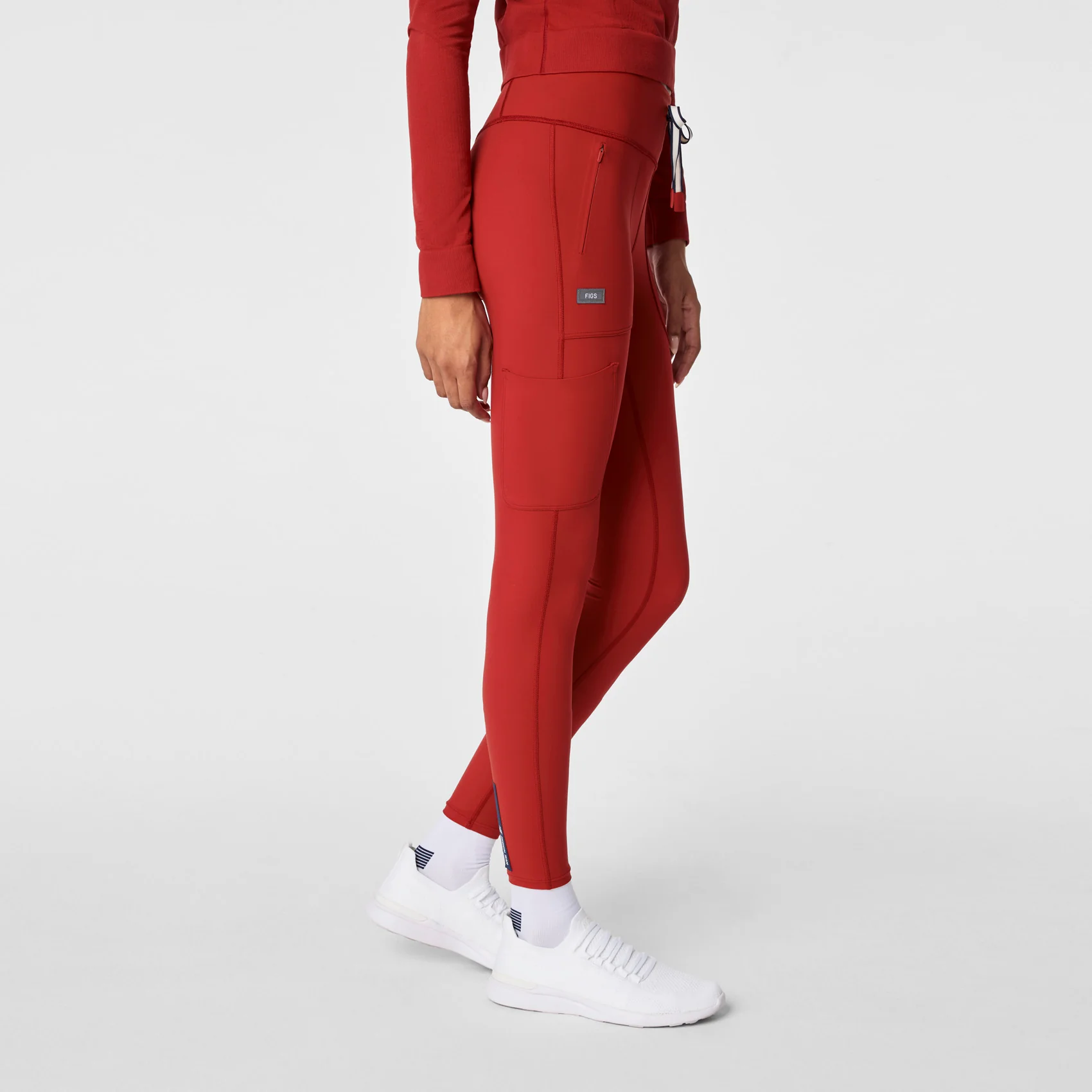 women's Team USA Red FIGS x Team USA - ScrubLegging⢠- Image 3