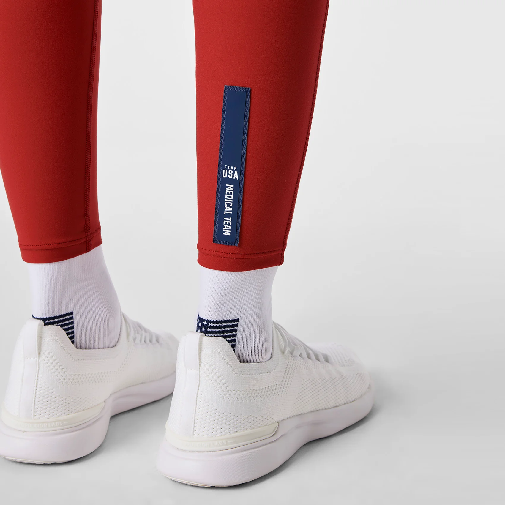 women's Team USA Red FIGS x Team USA - ScrubLegging⢠- Image 9