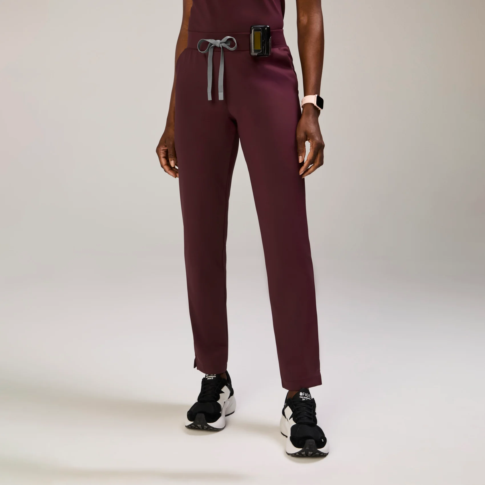 women's Burgundy Tena FORMx Slim Tapered - Scrub Pantā¢