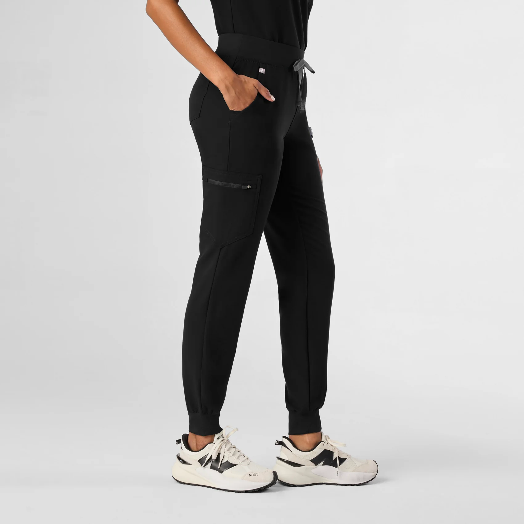 Women's Black Zamora™ - Jogger Scrub Pants - Image 3