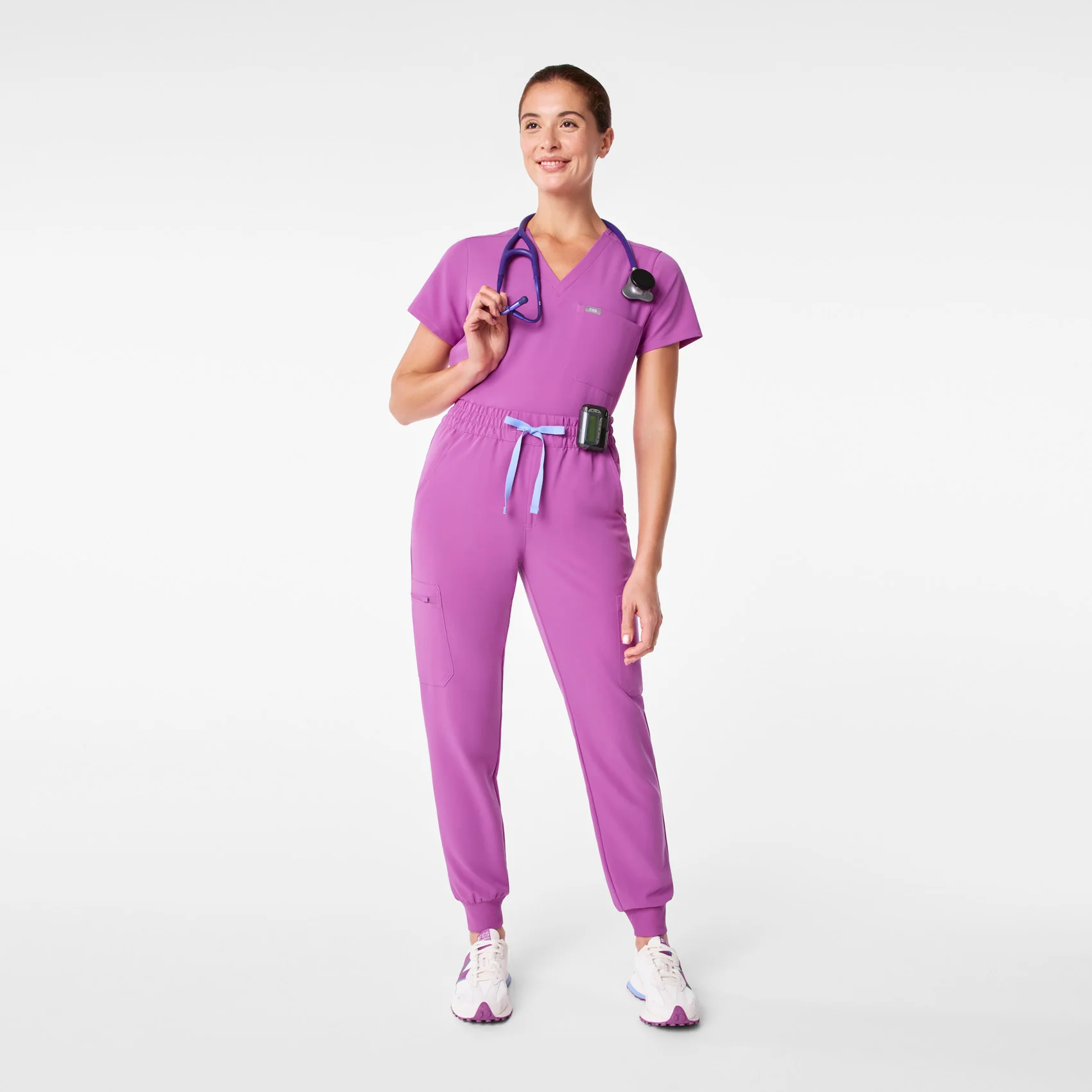 women's Ultraberry High Waisted Uman Relaxed - Jogger Scrub Pant - Image 2