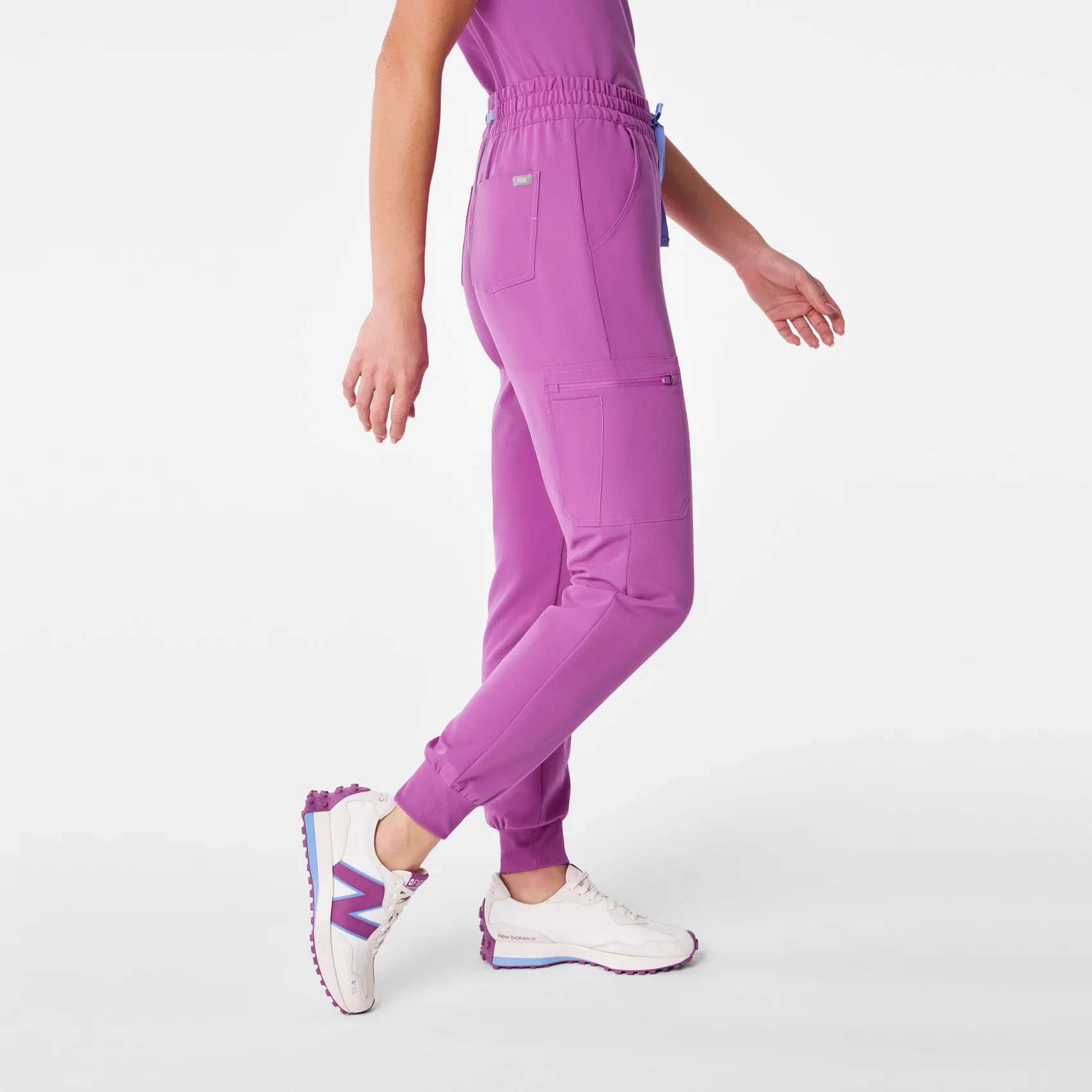 women's Ultraberry High Waisted Uman Relaxed - Jogger Scrub Pant - Image 3