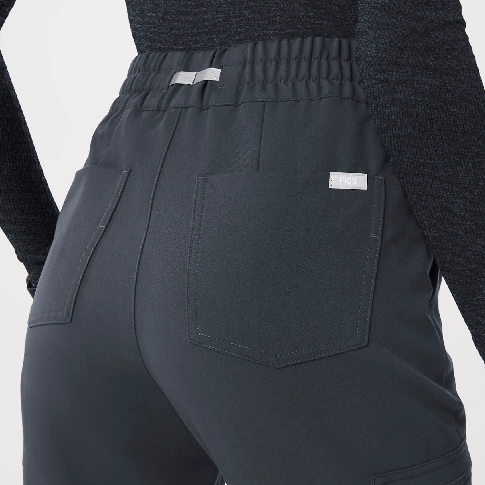 women's Dark Harbor High Waisted Uman Relaxed - Tall Jogger Scrub Pant - Image 5