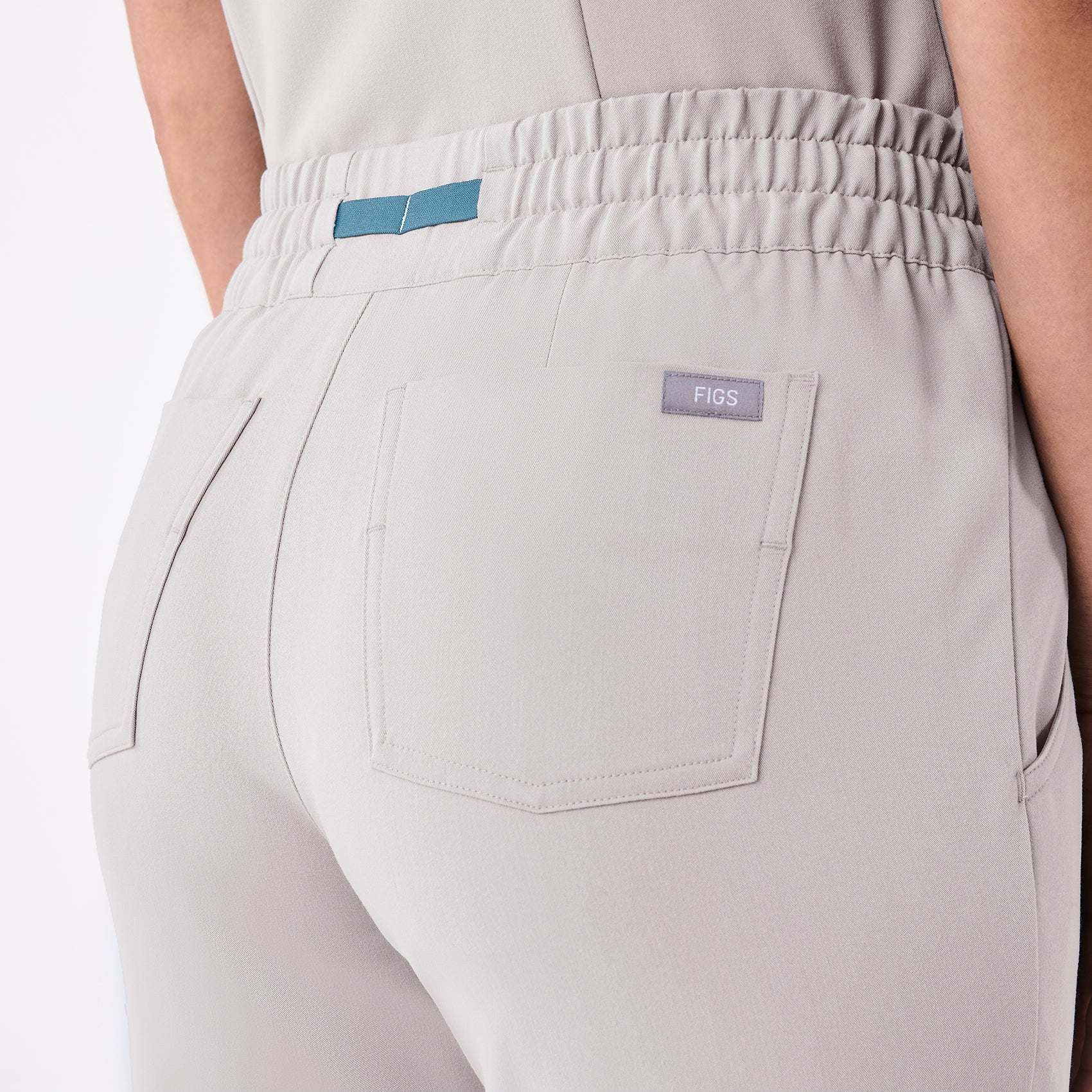 women's Slate High Waisted Uman Relaxed - Tall Jogger Scrub Pant - Image 5