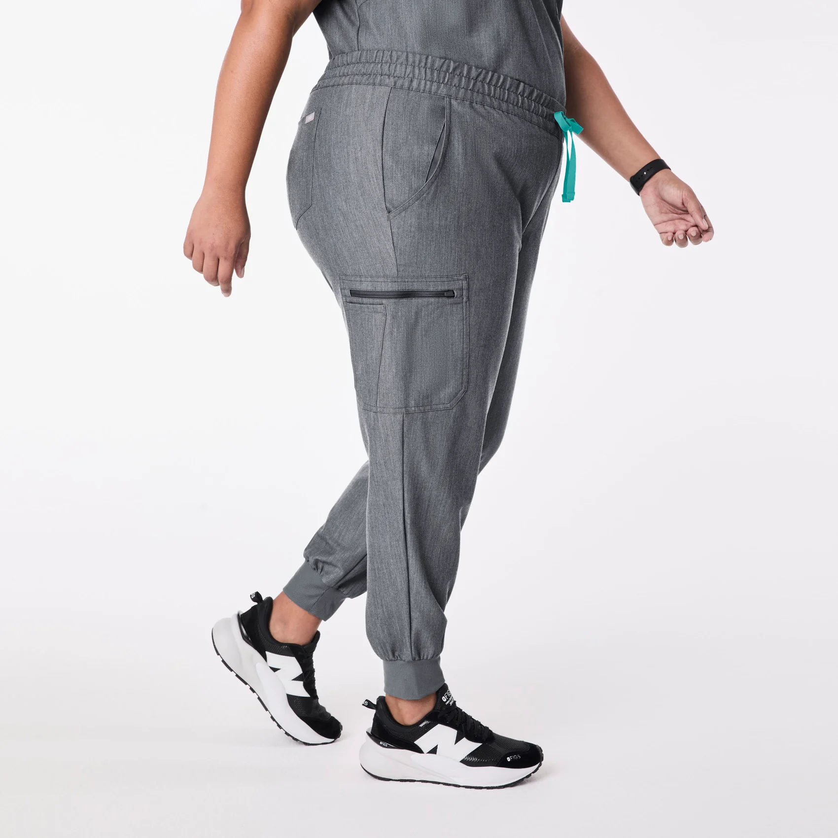 women's Graphite Uman Relaxed - Jogger Scrub Pant (3XL-6XL) - Image 3