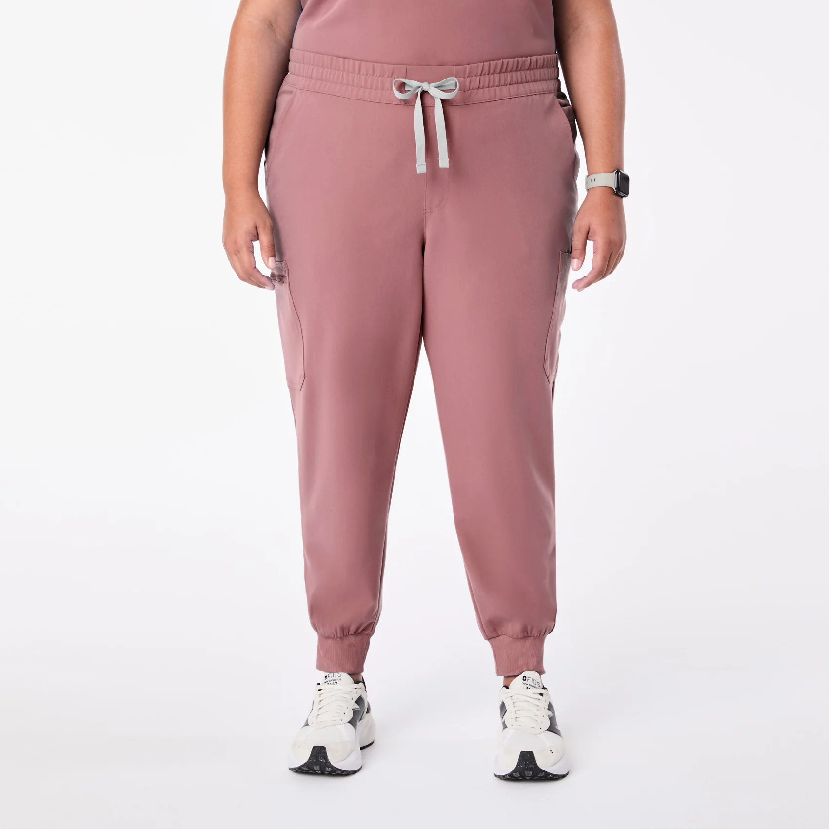 women's Mauve Uman Relaxed - Jogger Scrub Pant (3XL-6XL)