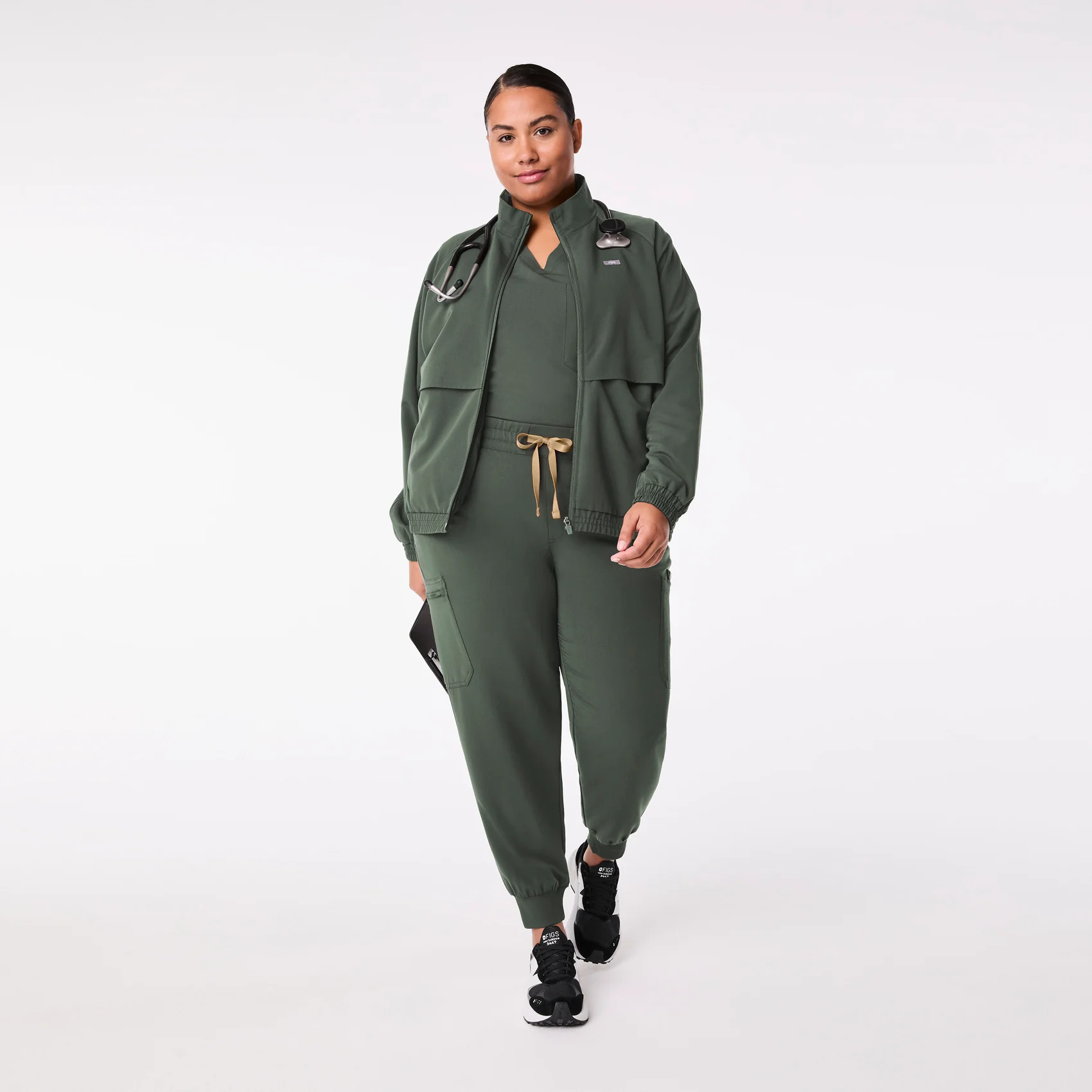 women's Moss Uman Relaxed - Jogger Scrub Pant (3XL-6XL) - Image 2