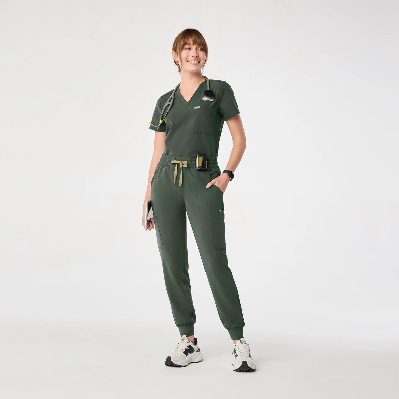 women's Moss Uman Relaxed - Jogger Scrub Pant - Image 2