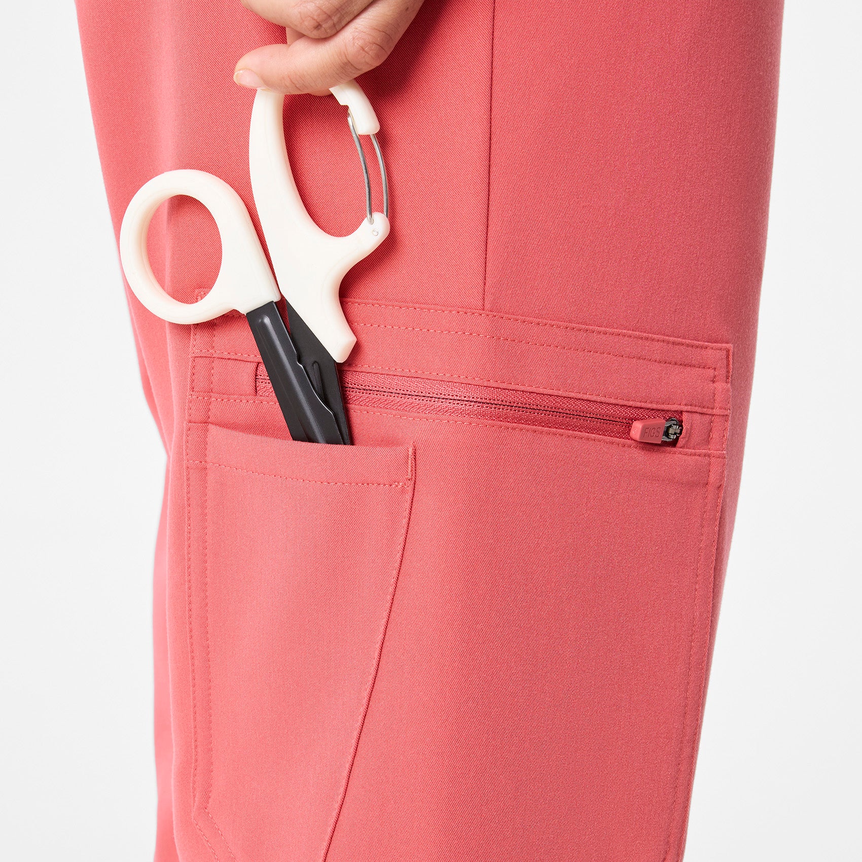 women's Pulmonary Pink Uman Relaxed - Jogger Scrub Pant - Image 6