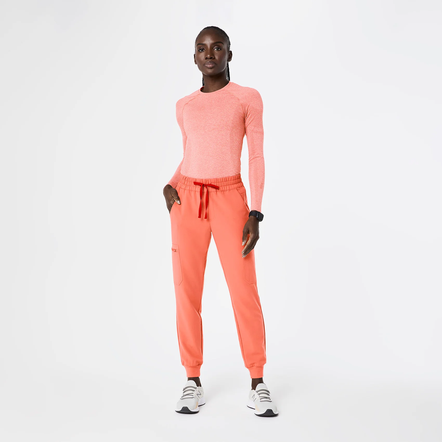 women's Sunset Drift Uman Relaxed - Jogger Scrub Pant - Image 2