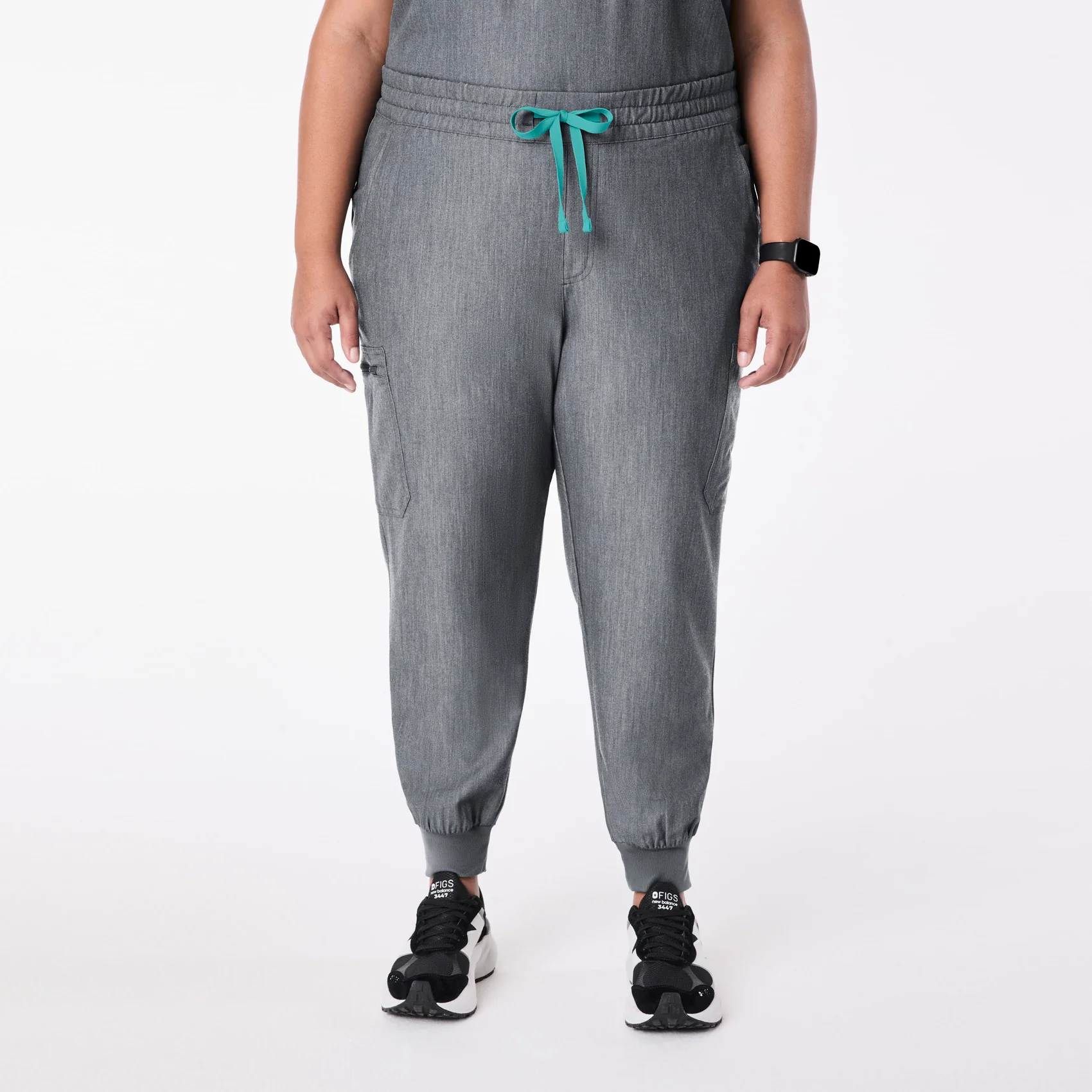 women's Graphite Uman Relaxed - Petite Jogger Scrub Pant (3XL-6XL)