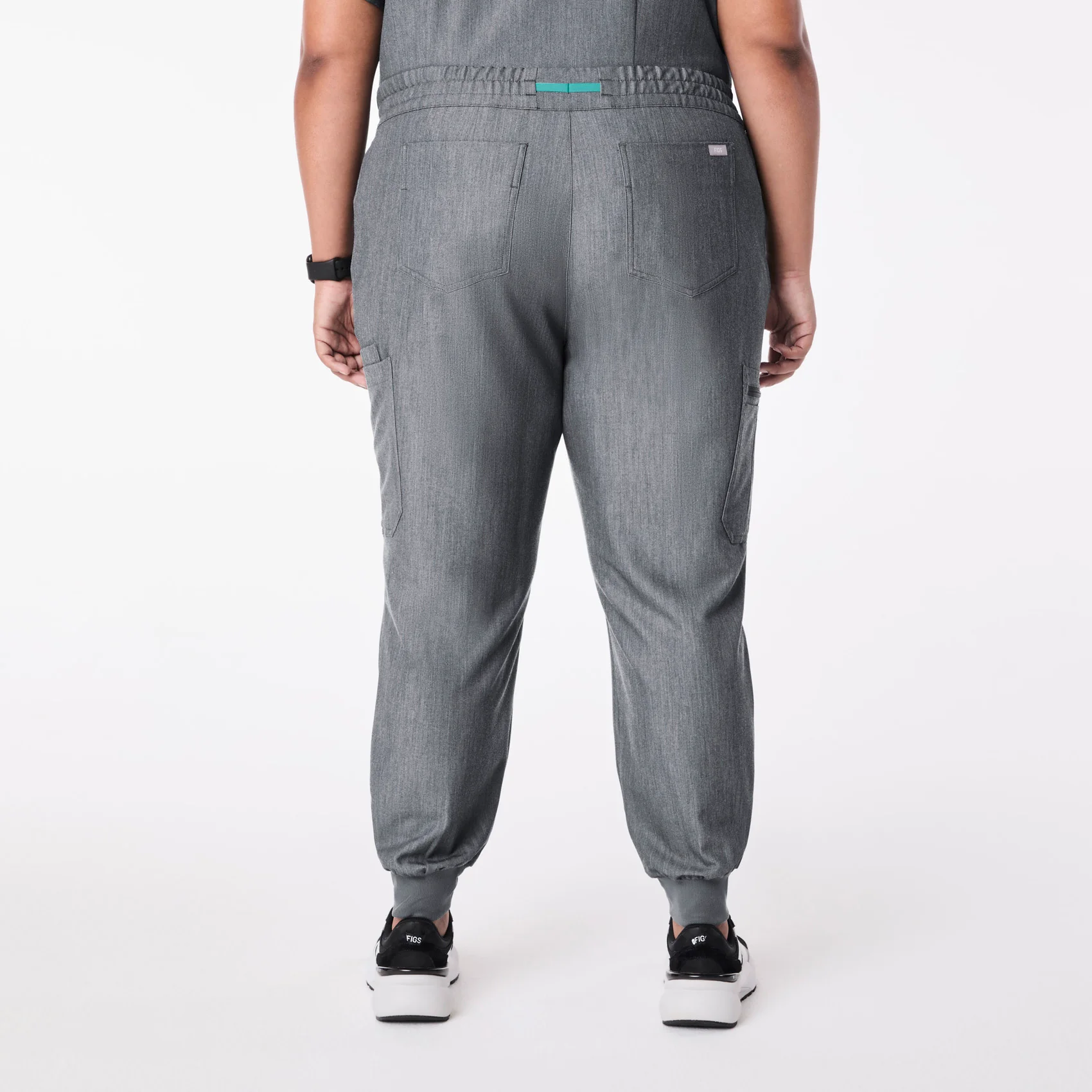 women's Graphite Uman Relaxed - Petite Jogger Scrub Pant (3XL-6XL) - Image 4