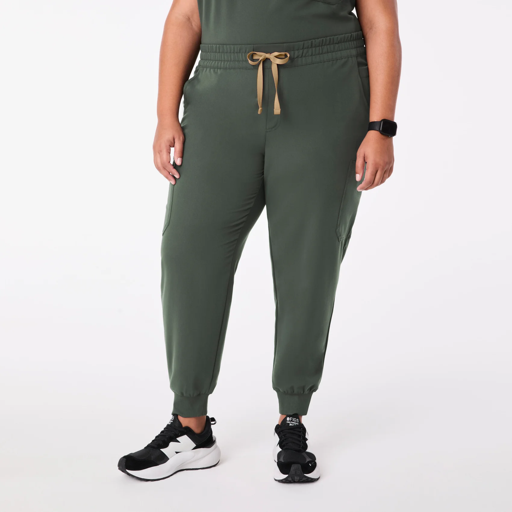 women's Moss Uman Relaxed - Petite Jogger Scrub Pant (3XL-6XL)