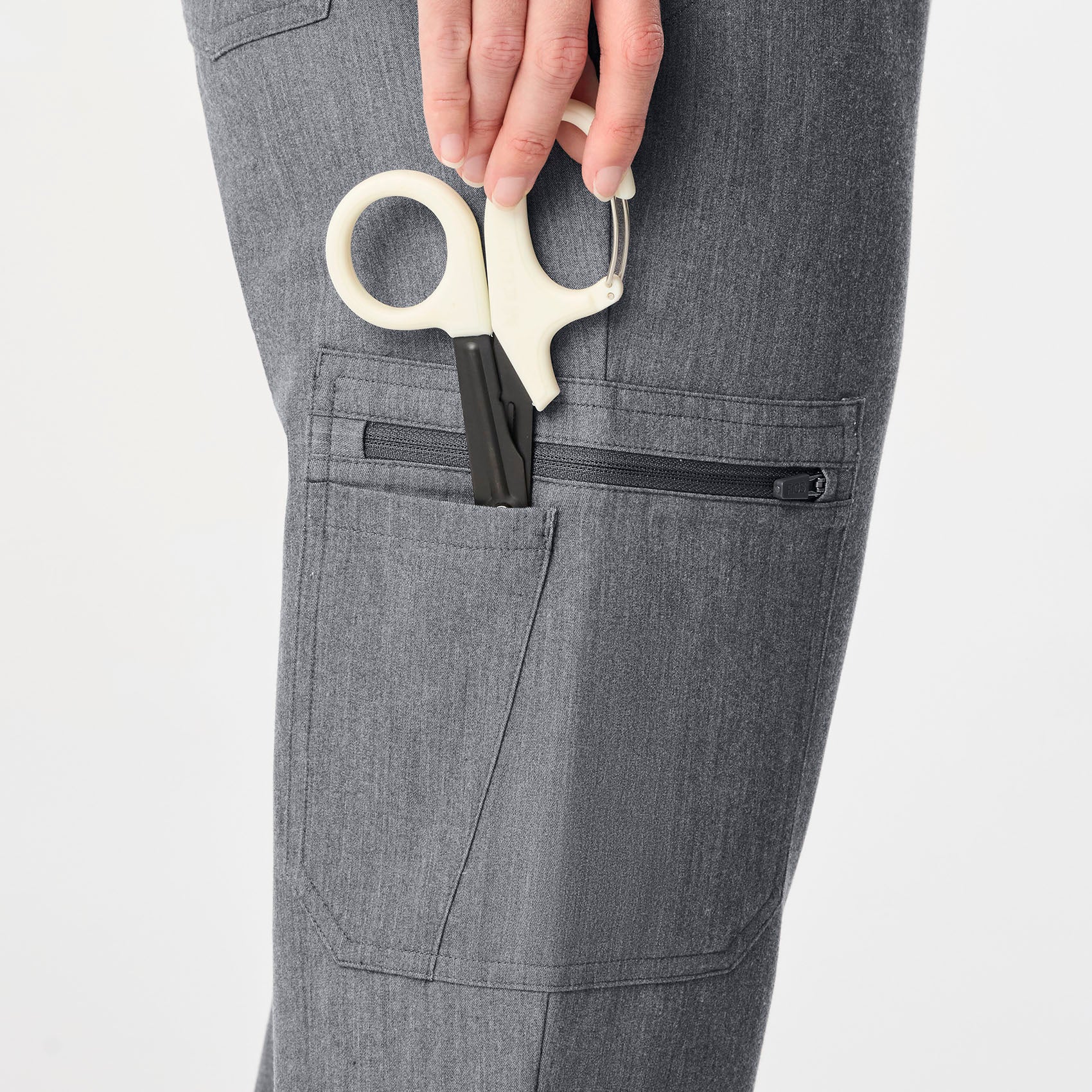 women's Graphite Uman Relaxed - Petite Jogger Scrub Pant - Image 8