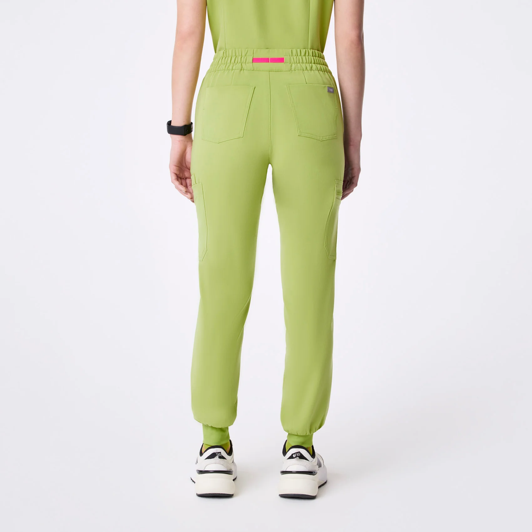 women's Matcha Uman Relaxed - Petite Jogger Scrub Pant - Image 4