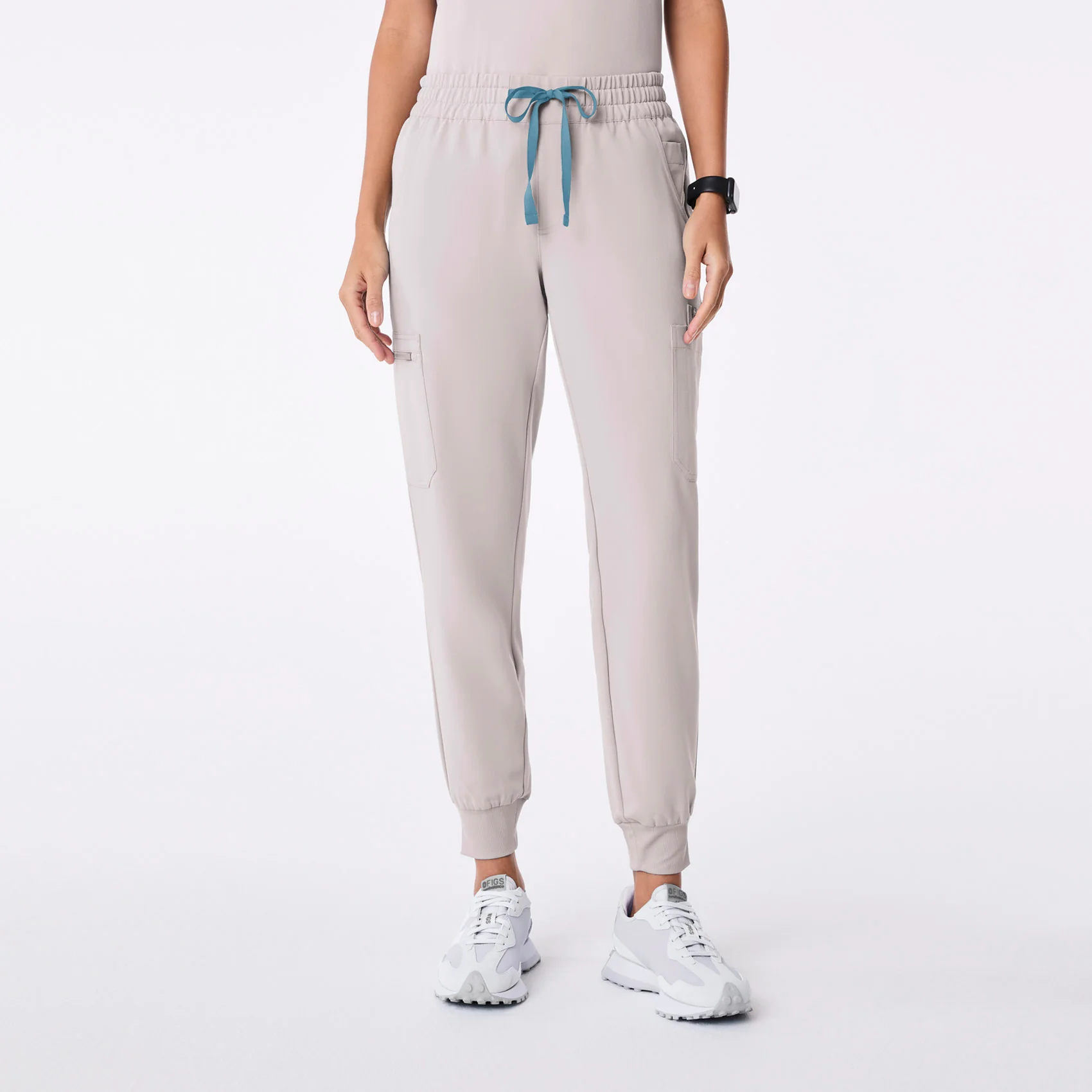 women's Slate Uman Relaxed - Petite Jogger Scrub Pant