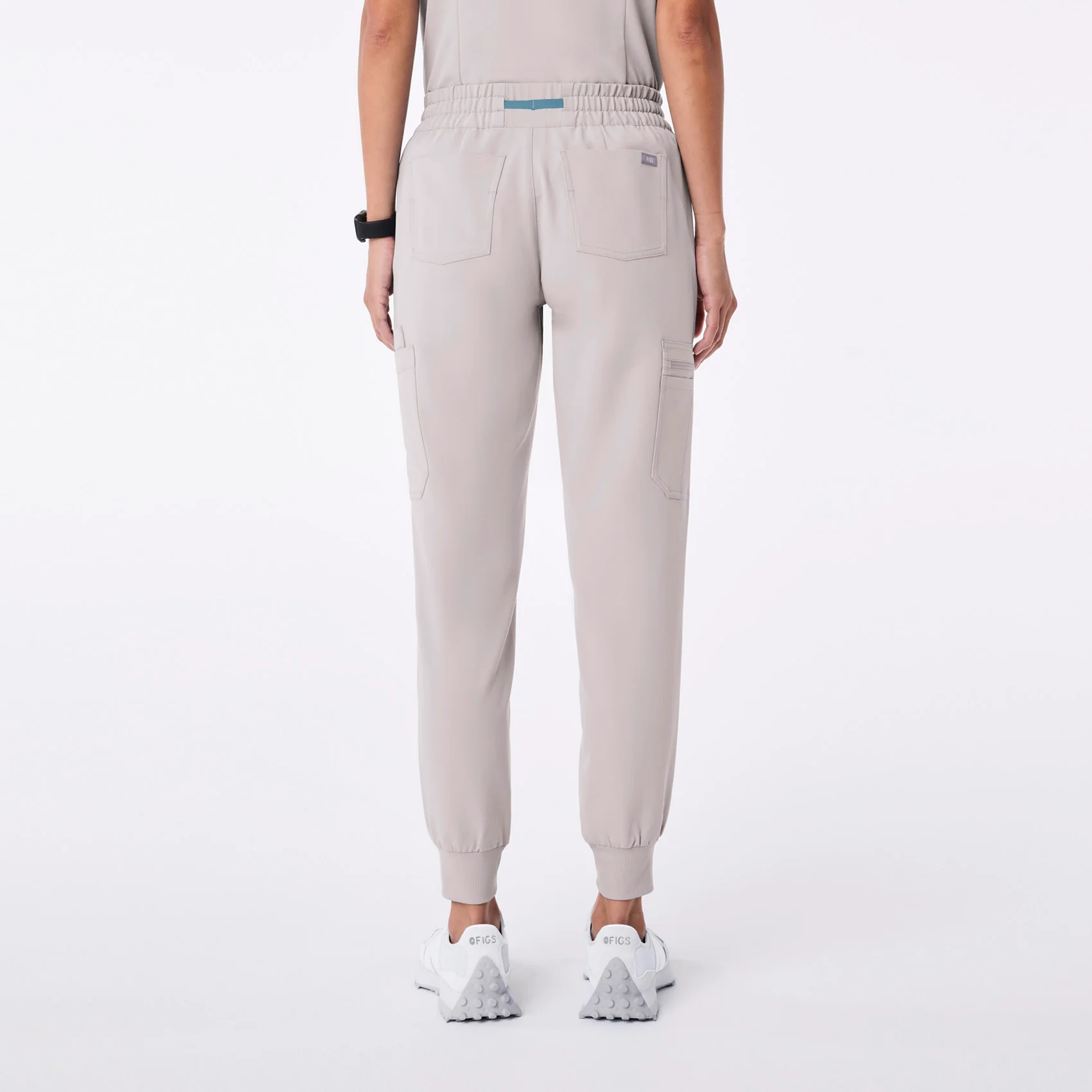 women's Slate Uman Relaxed - Petite Jogger Scrub Pant - Image 4