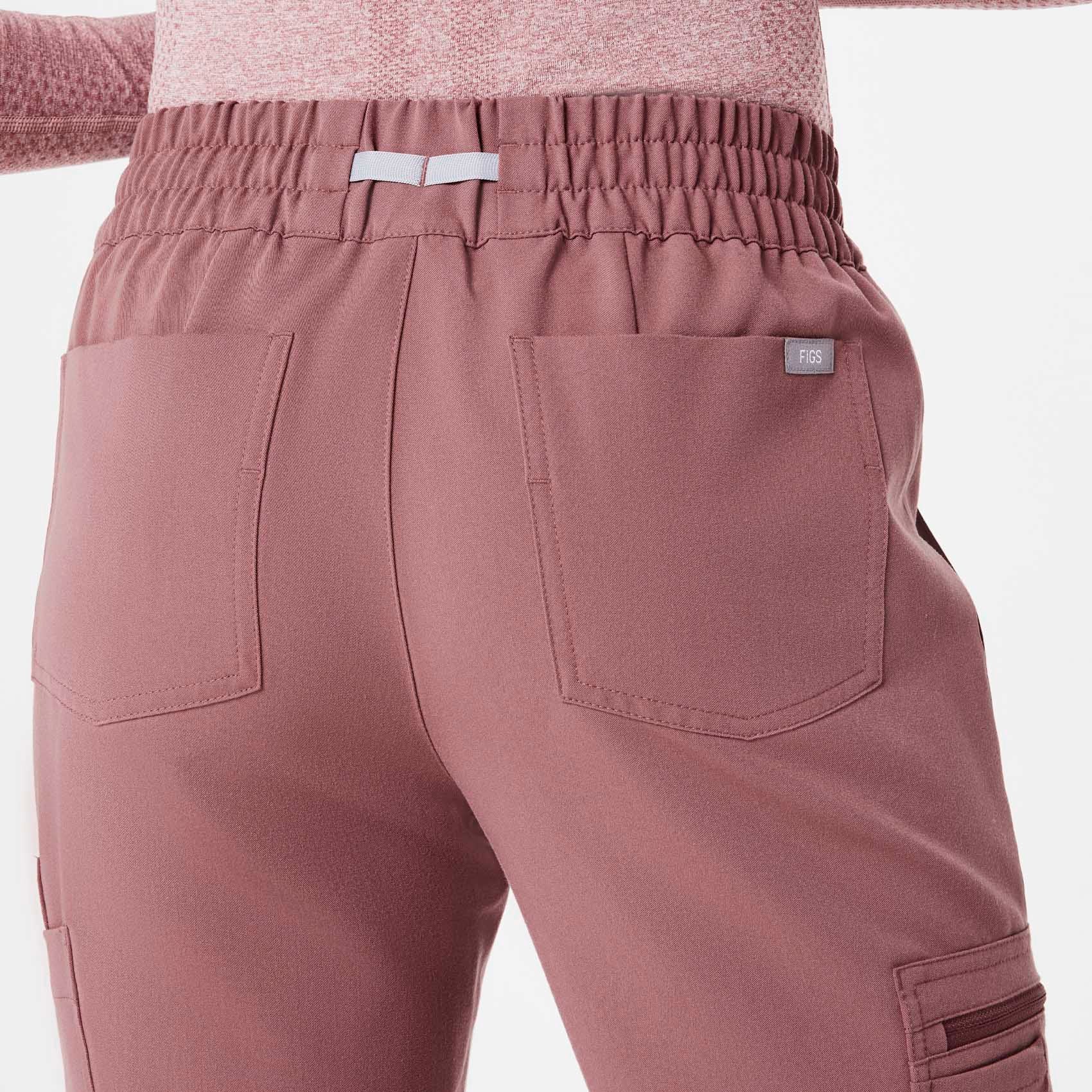 women's Mauve Uman Relaxed - Jogger Scrub Pants - Image 5