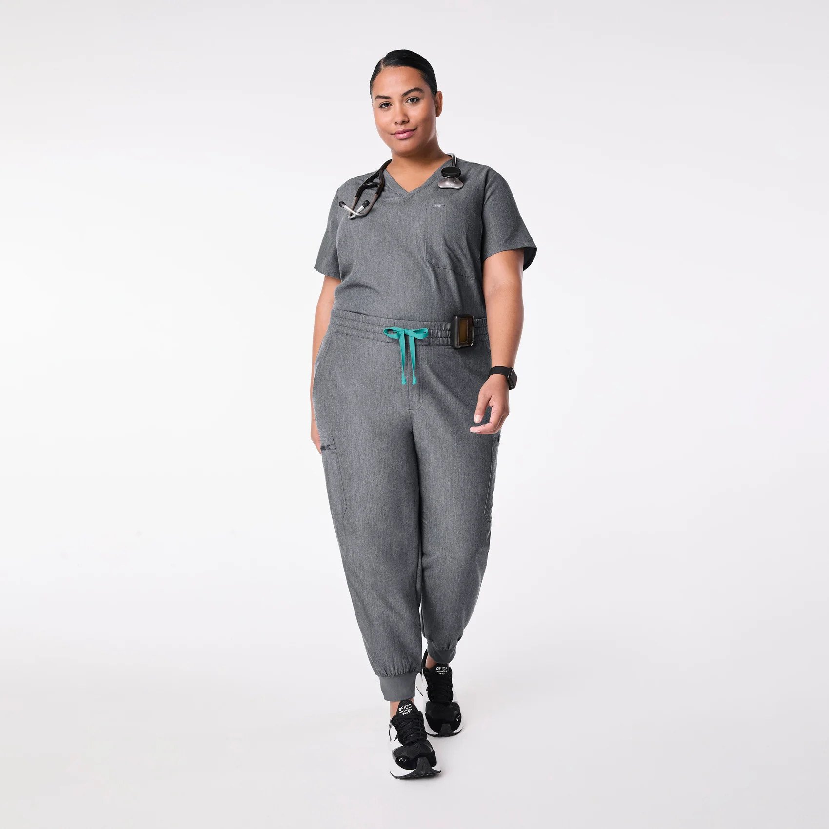 women's Graphite Uman Relaxed - Tall Jogger Scrub Pant (3XL-6XL) - Image 2