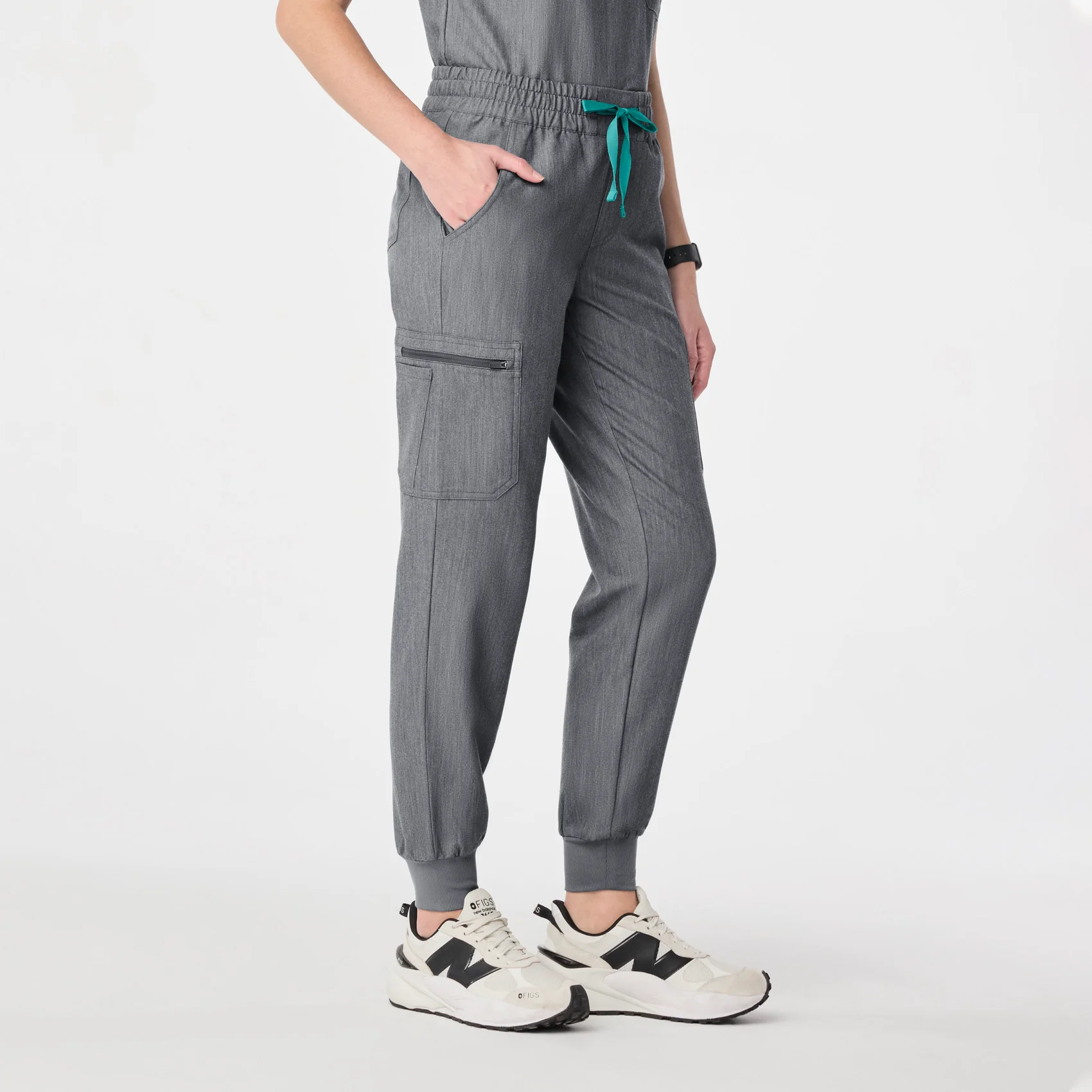 women's Graphite Uman Relaxed - Tall Jogger Scrub Pant - Image 3