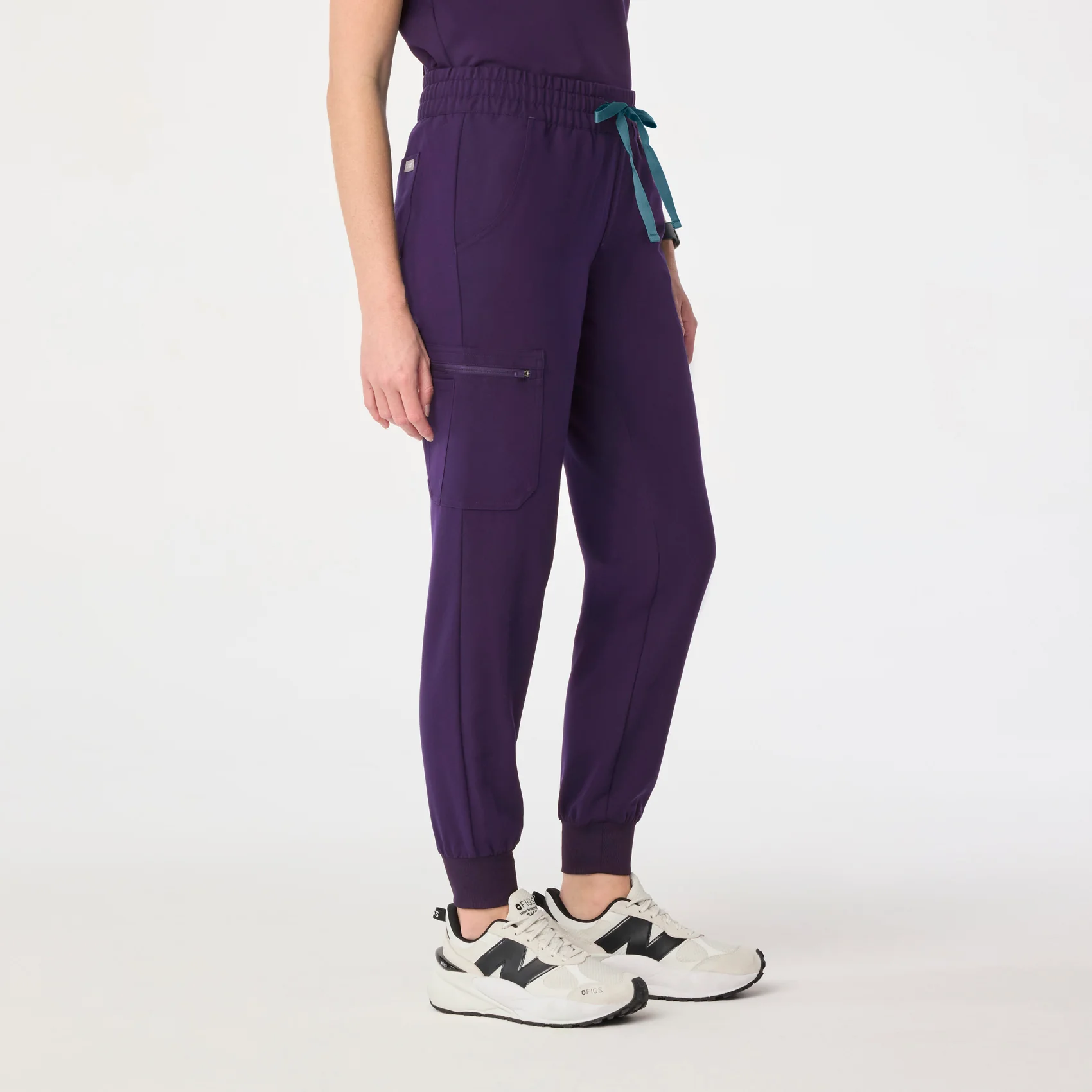 women's Purple Jam Uman Relaxed - Tall Jogger Scrub Pant - Image 3