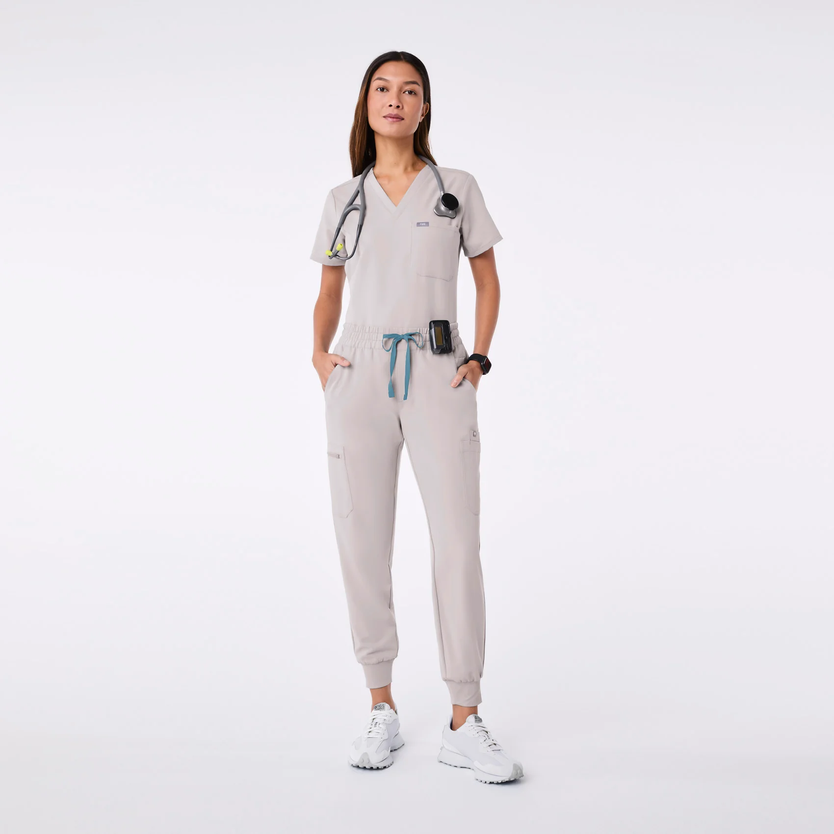 women's Slate Uman Relaxed - Tall Jogger Scrub Pant - Image 2