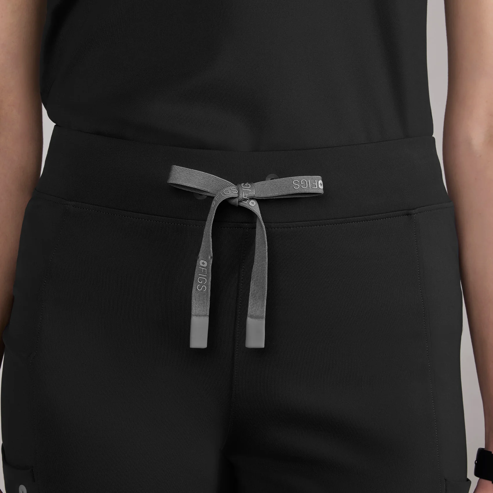 women's Black Valle FORMx Straight Leg - Scrub Pant - Image 5