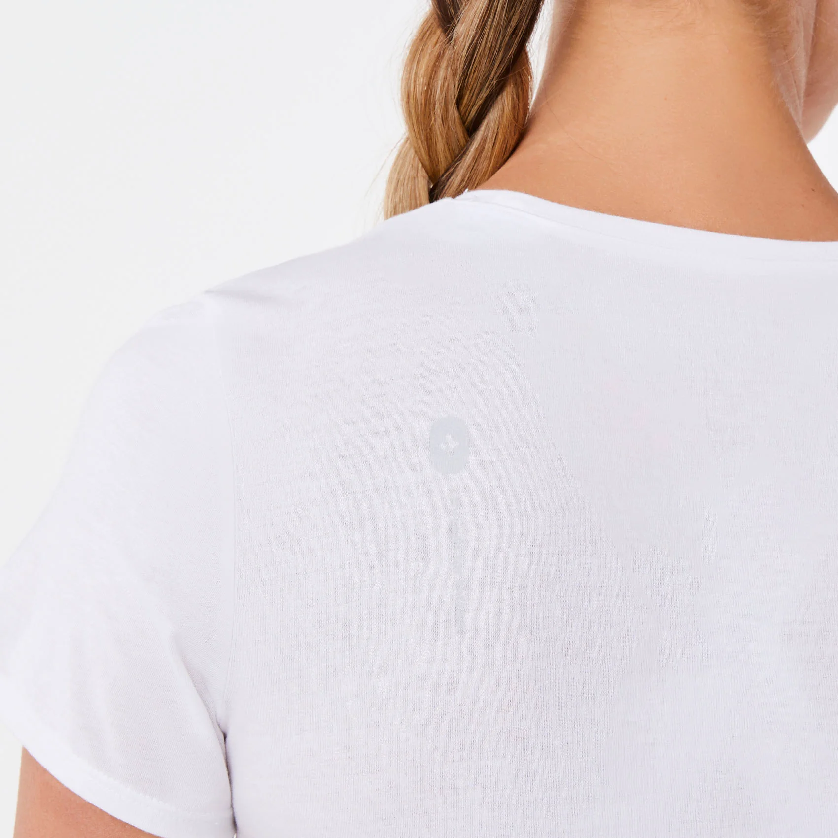 women's White VEG Supersoft - Shortsleeve Underscrub - Image 5