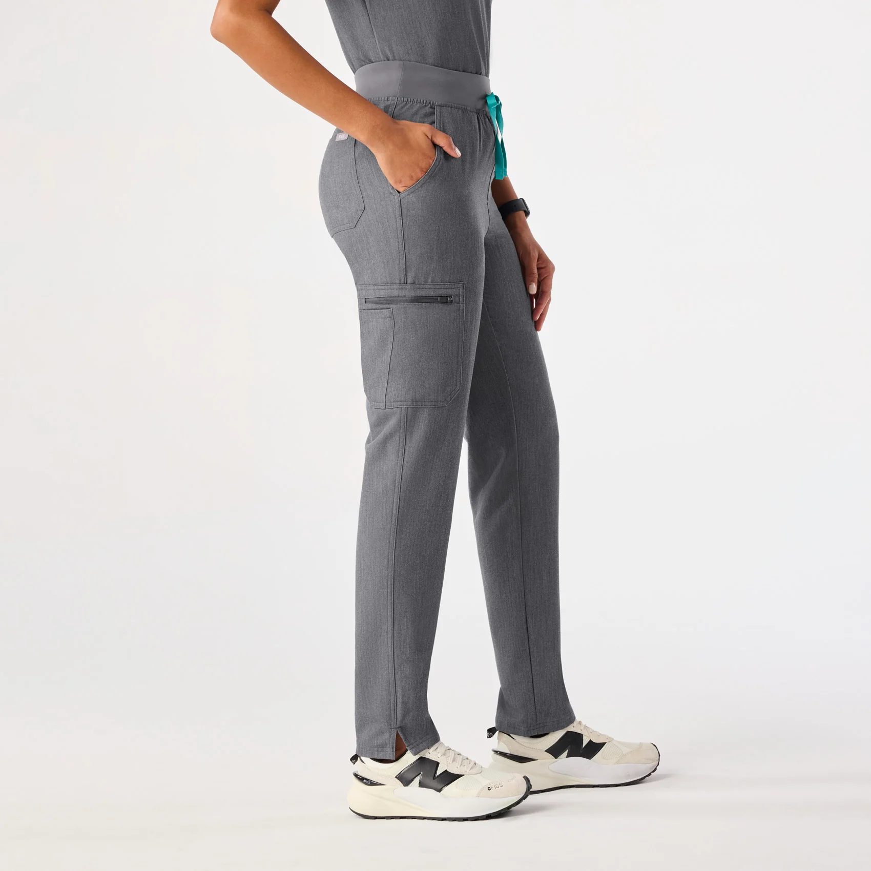 women's Graphite Yola™ High Waisted 2.0 - Tall Skinny Scrub Pants - Image 3