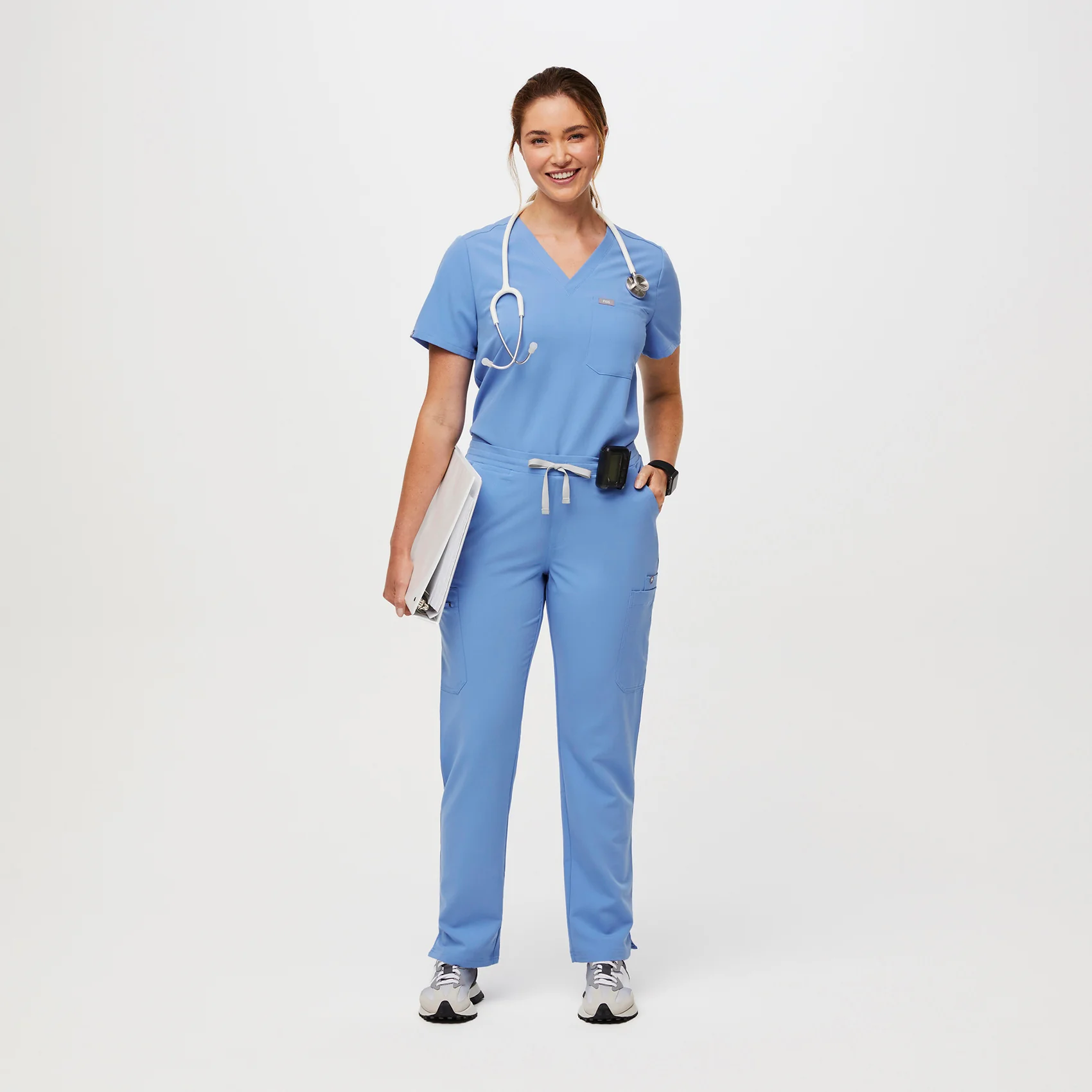 Women's Ceil Blue Yola™ - Tall Skinny Scrub Pants - Image 2