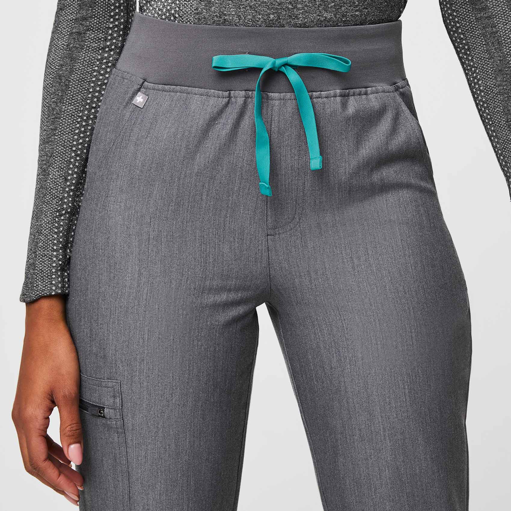 women's Graphite Zamora™ High Waisted - Petite Jogger Scrub Pants - Image 5