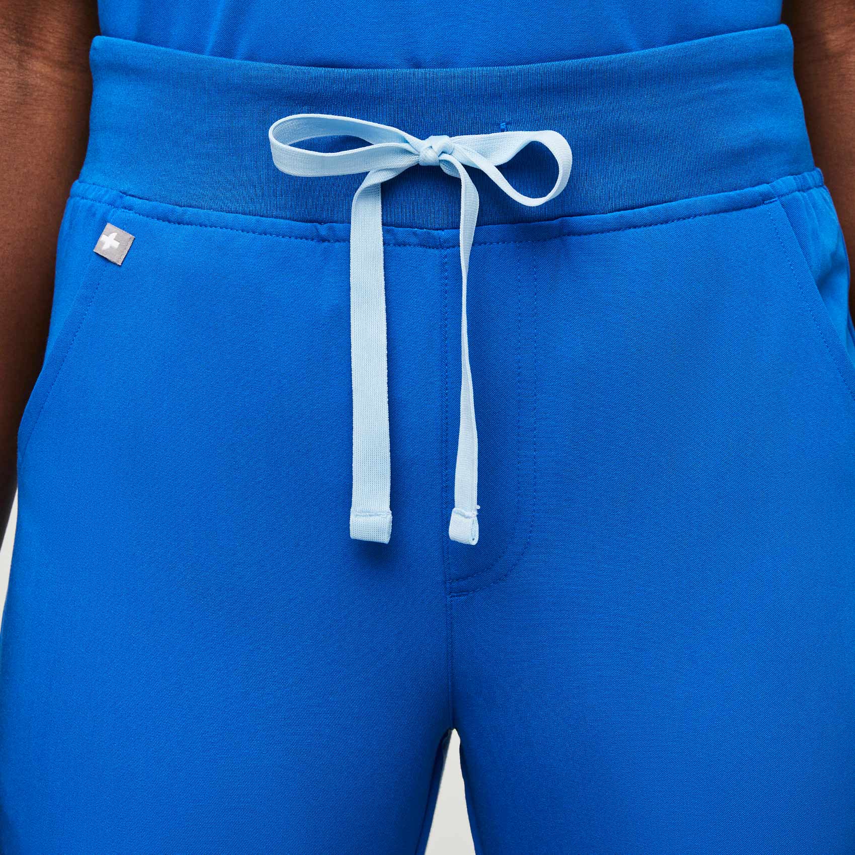 women's Royal Blue Zamora™ High Waisted - Petite Jogger Scrub Pants - Image 6