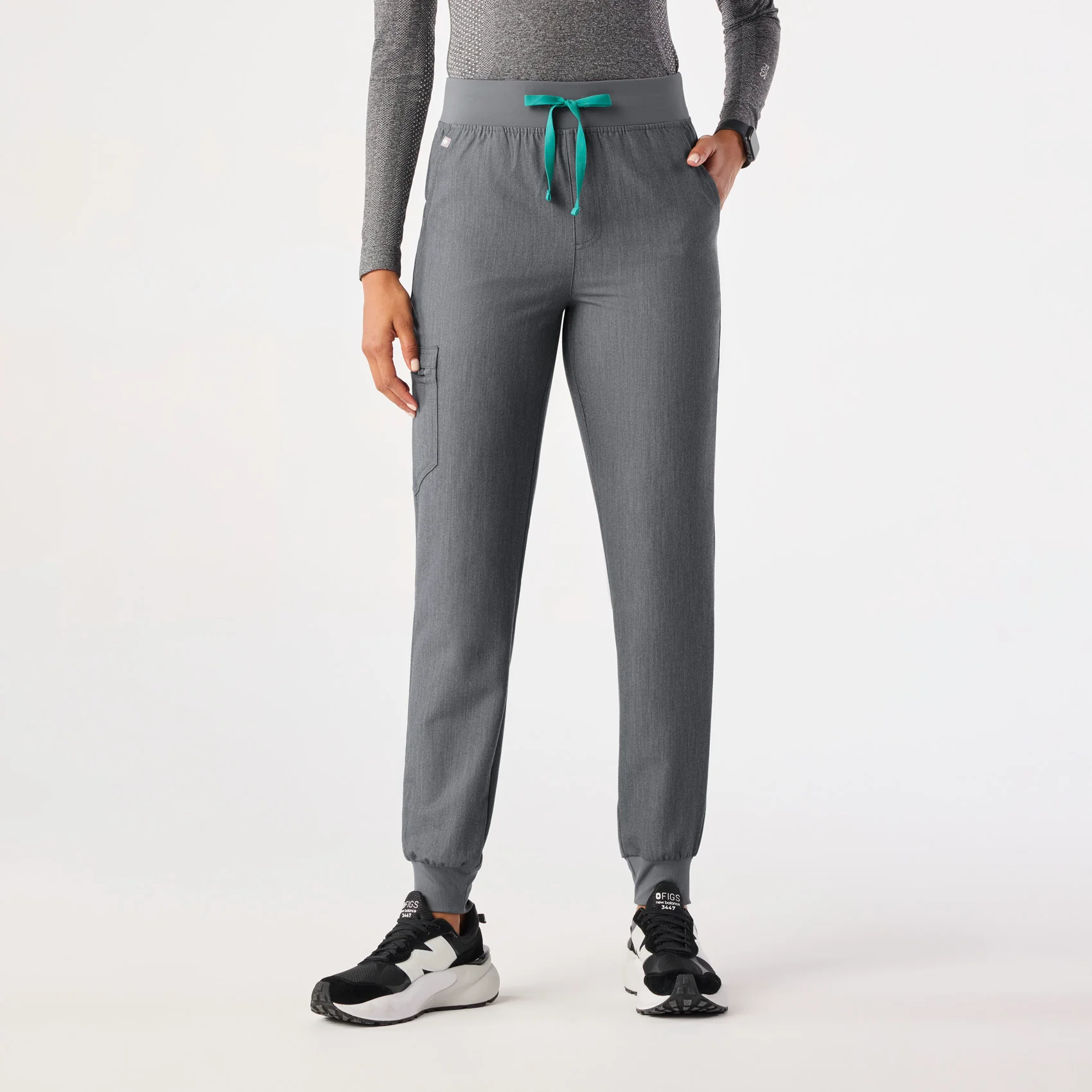 women's Graphite Zamora™ High Waisted - Jogger Scrub Pants
