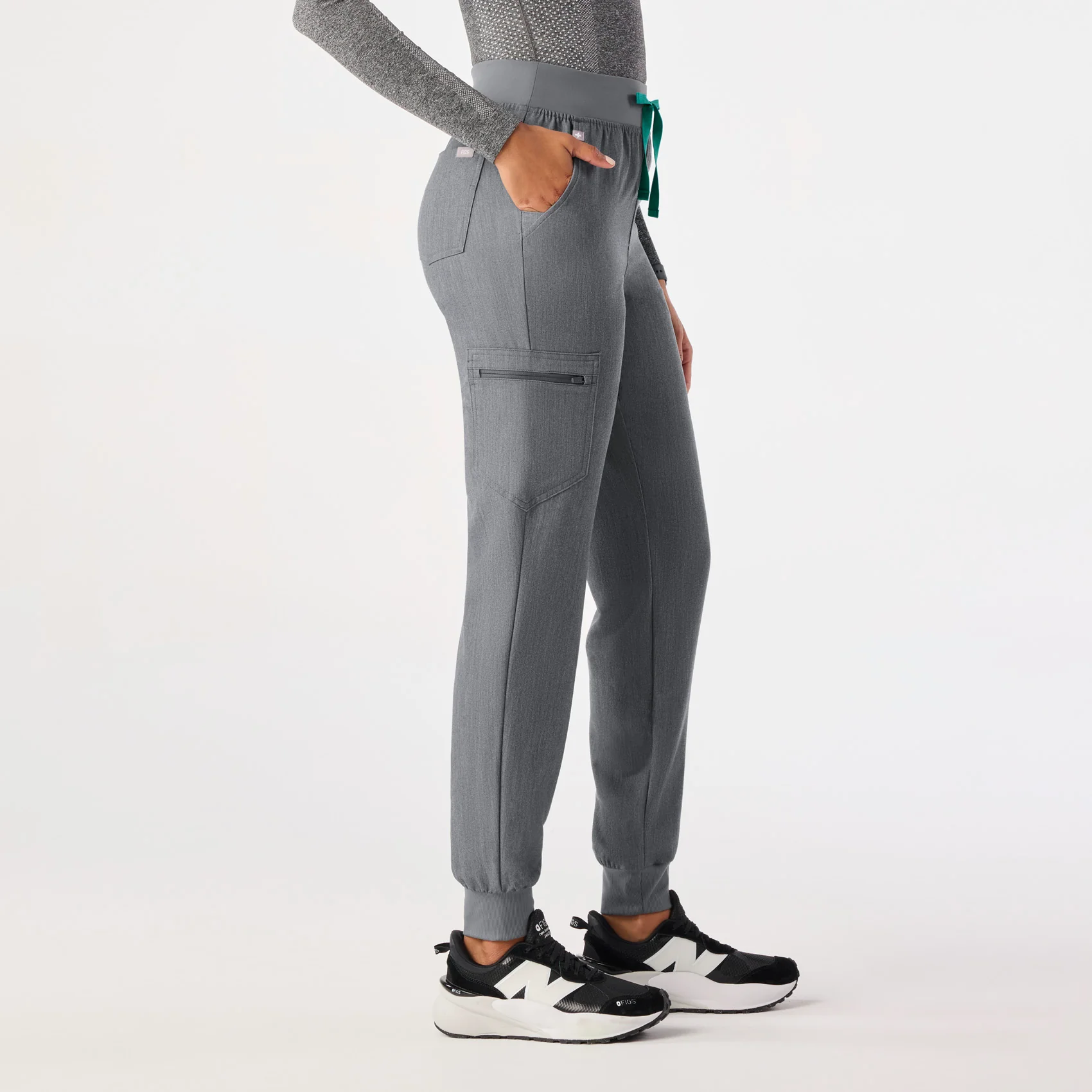 women's Graphite Zamora™ High Waisted - Jogger Scrub Pants - Image 3