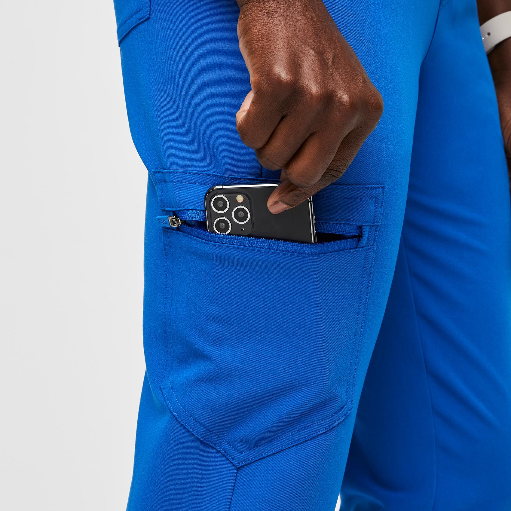 women's Royal Blue Zamora⢠High Waisted - Tall Jogger Scrub Pants - Image 5