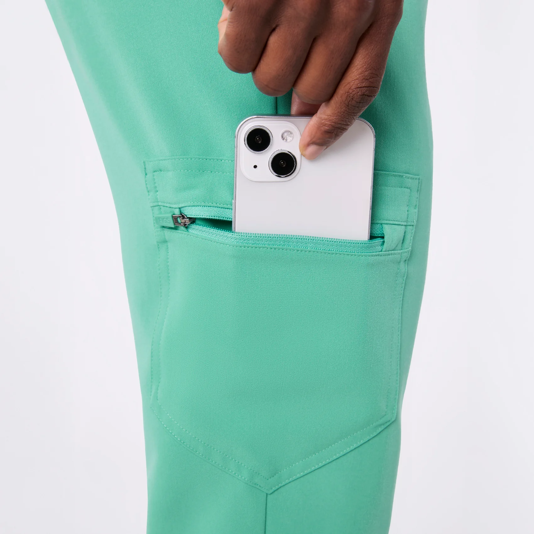 women's Surgical Green Zamora - Jogger Scrub Pant⢠- Image 8