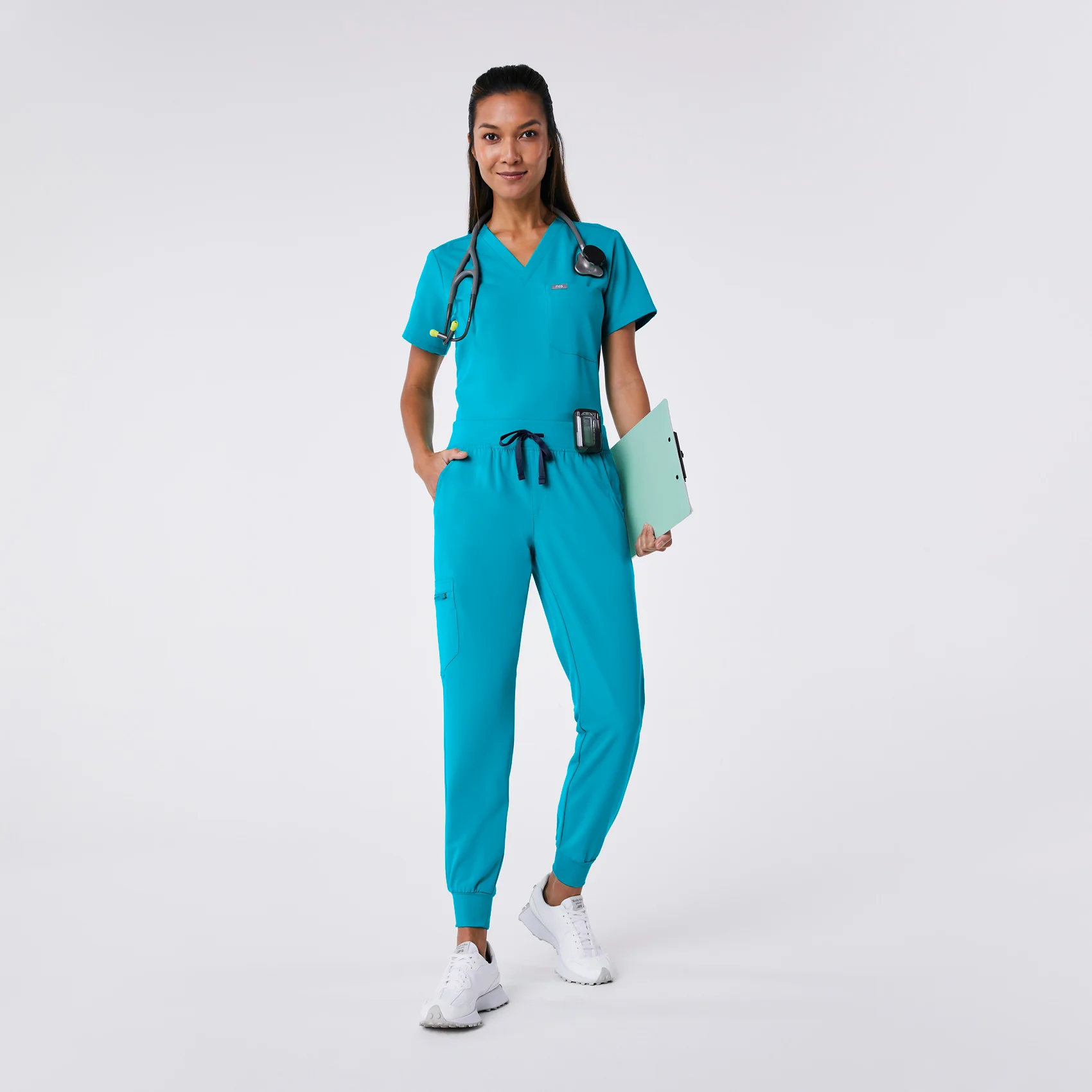 women's Teal Zamora - Jogger Scrub Pant⢠- Image 2